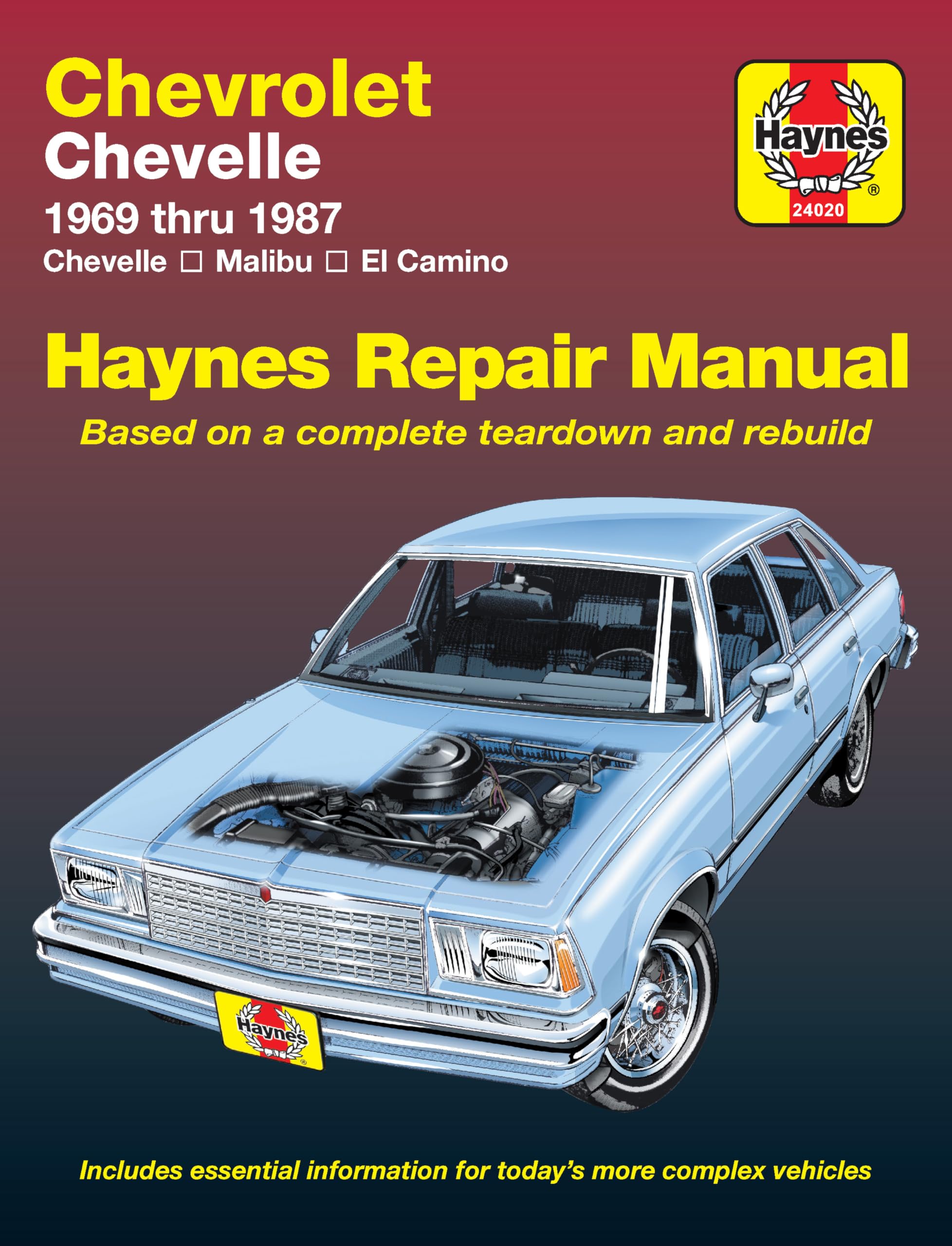 Chevrolet Chevelle, Malibu and El Camino: 1969 thru 1987 (Haynes Manuals) Leisure, Home & Garden