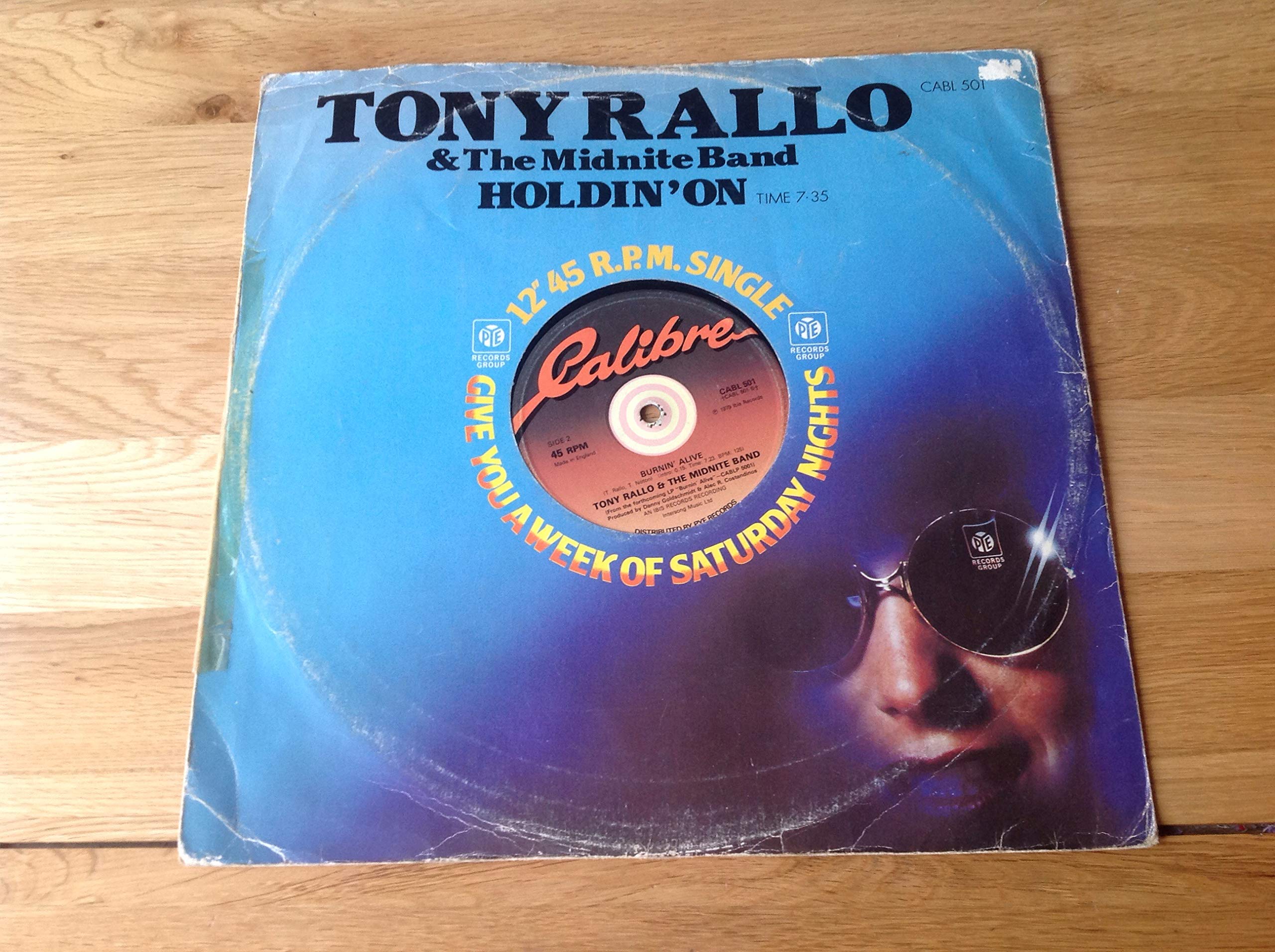 TONY RALLO & MIDNIGHT BAND / HOLDIN ON Music