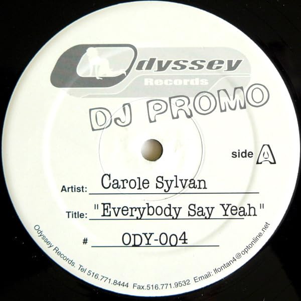 Everybody Say Yeah - Carole Sylvan 12" Music