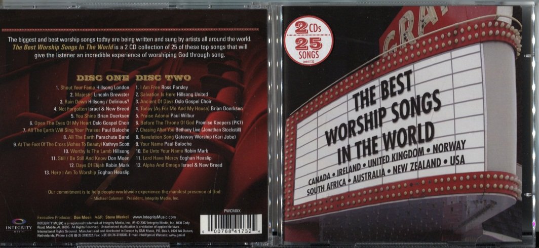 The Best Worship Sings in the cd