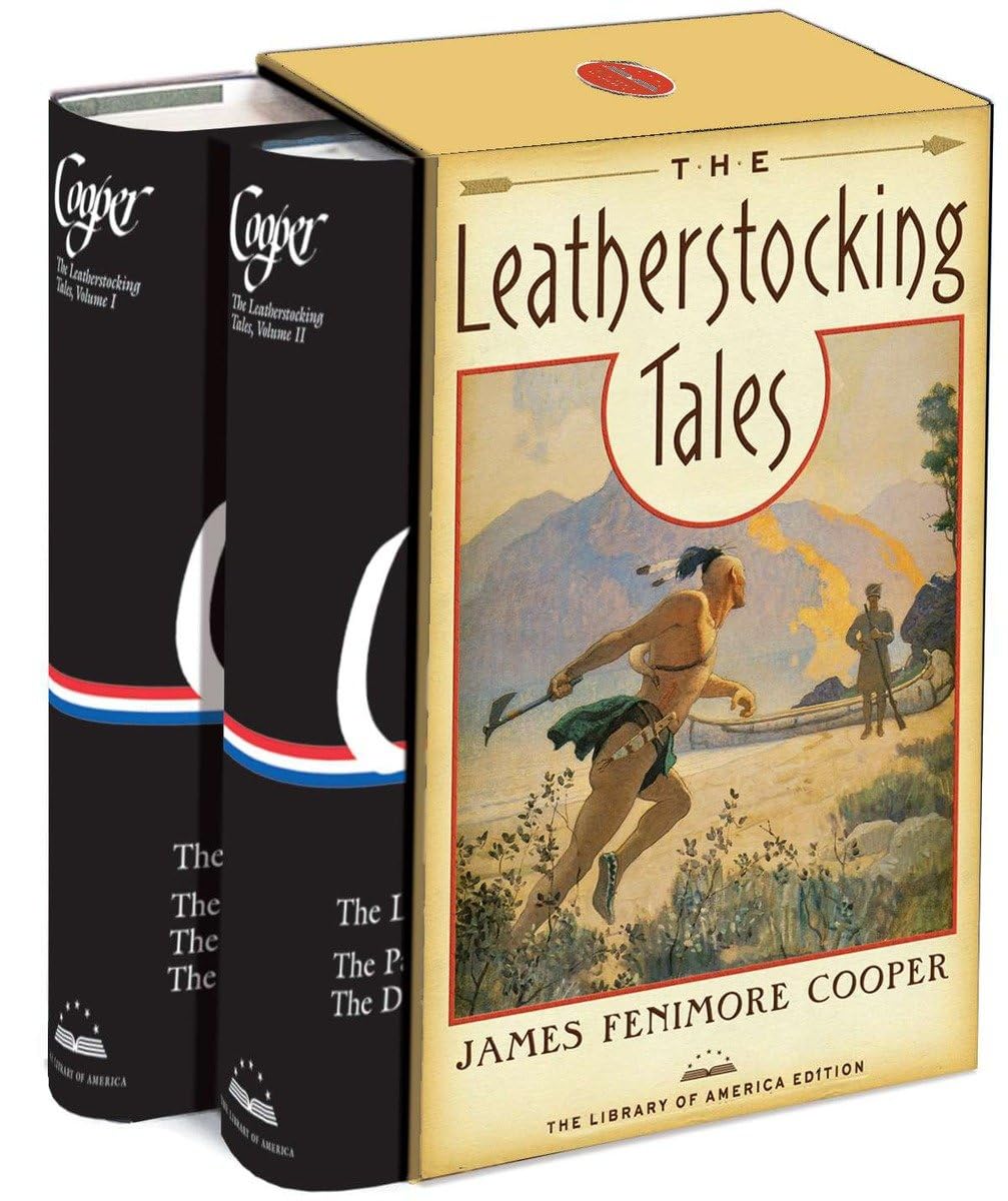 The Leatherstocking Tales: A Library of America Boxed Set Contemporary literature