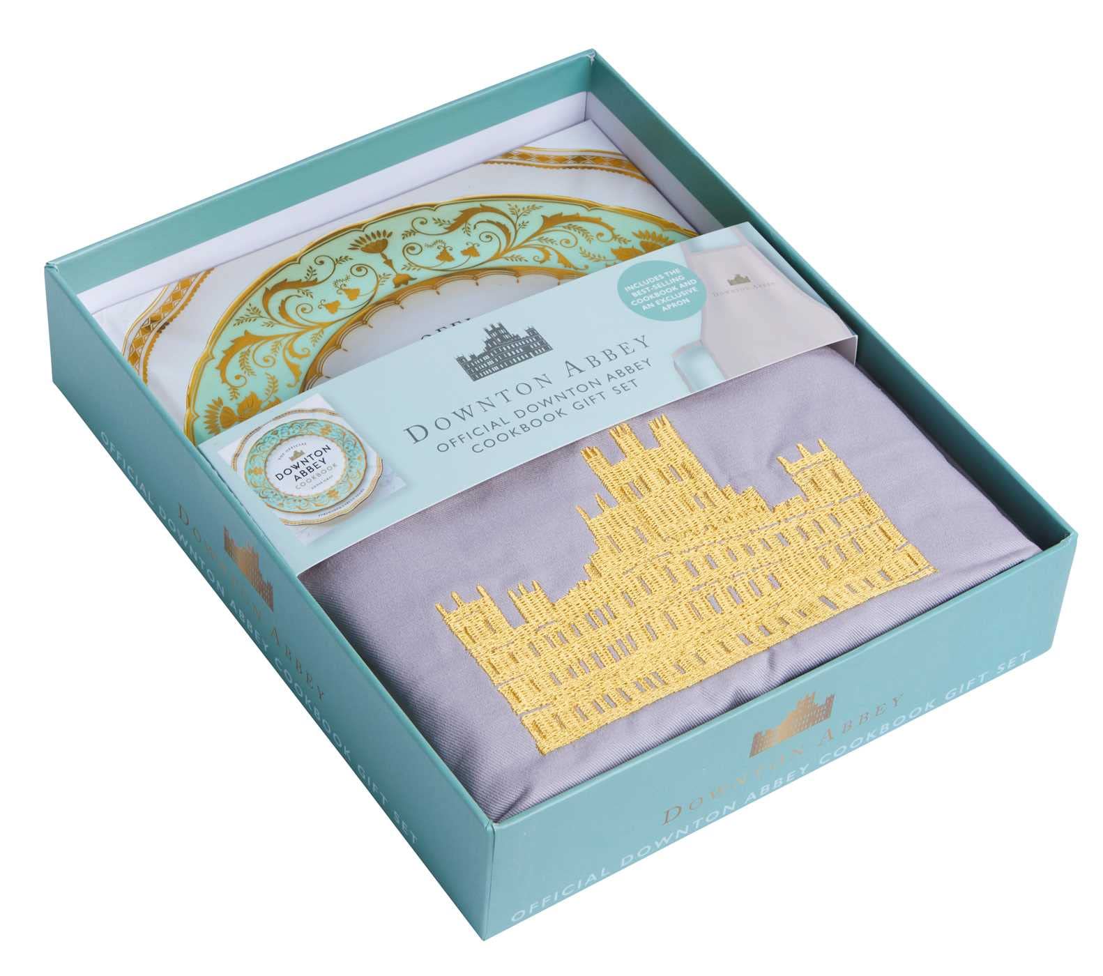 The Official Downton Abbey Cookbook Gift Set (book and apron) (Downton Abbey Cookery) Film, Art & Culture