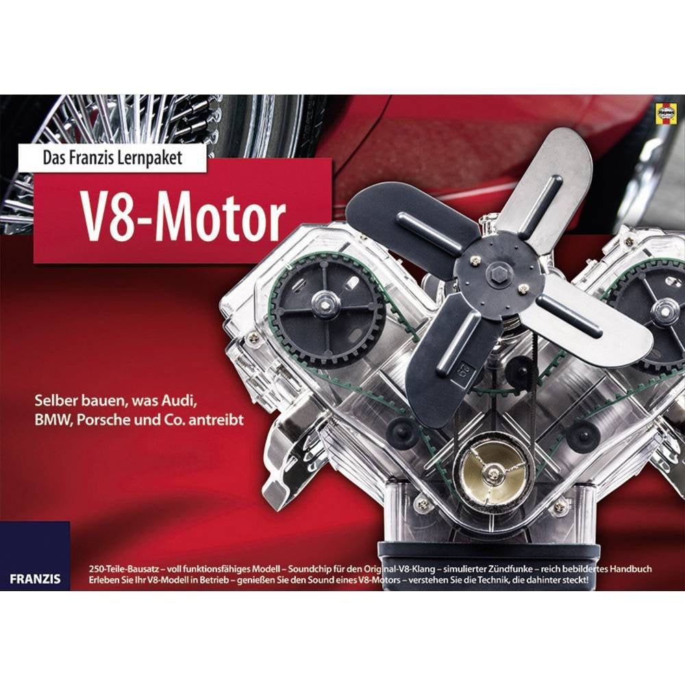 Franzis 65207-0 Lernpaket V8-Motor als Baussatz Leisure, Home & Garden