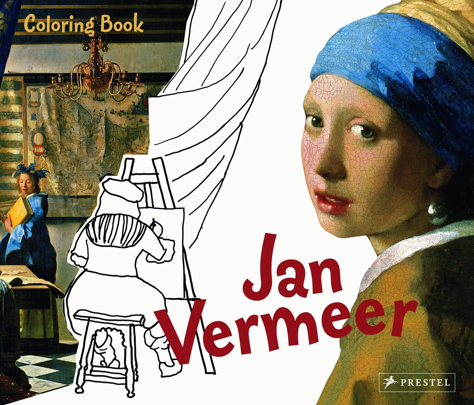 Coloring Book Jan Vermeer (Coloring Books) Film, Art & Culture