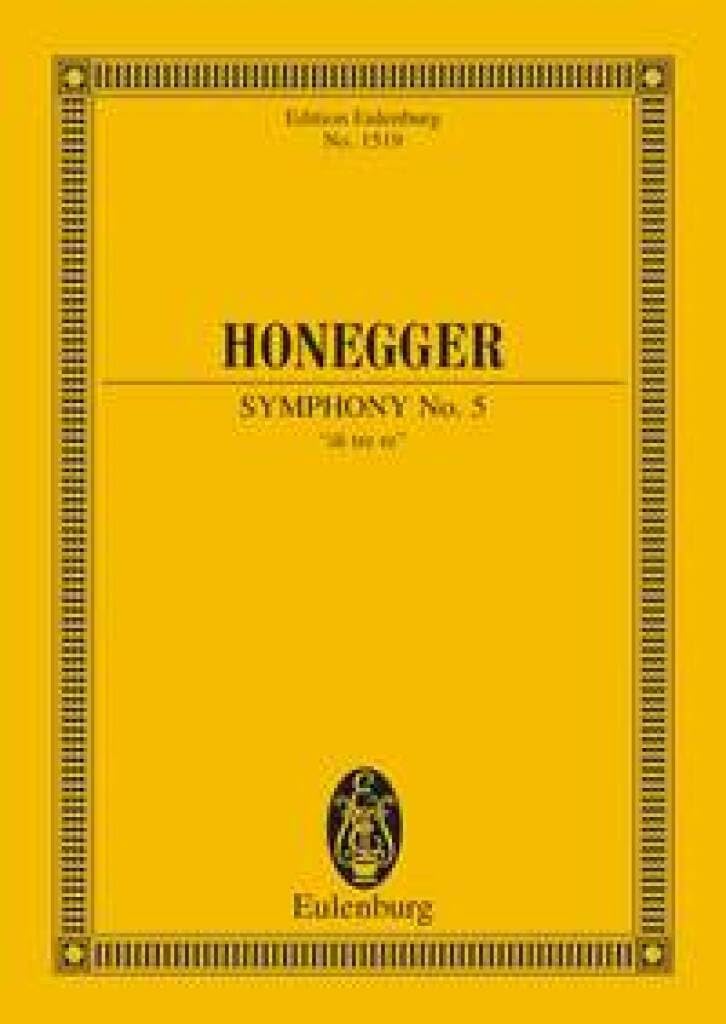 Sinfonie Nr. 5: "di tre re". Orchester. Studienpartitur. (Eulenburg Studienpartituren) Arts & Music