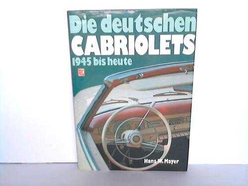 Die deutschen Cabriolets 1945 bis heute, Books