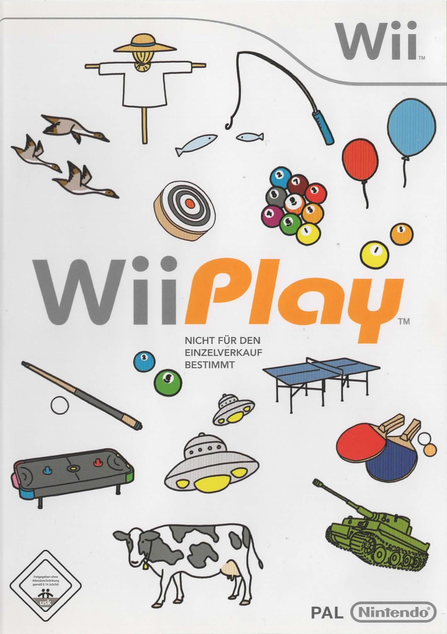 Wii Play (nur Spiel, ohne Wii Remote) Wii