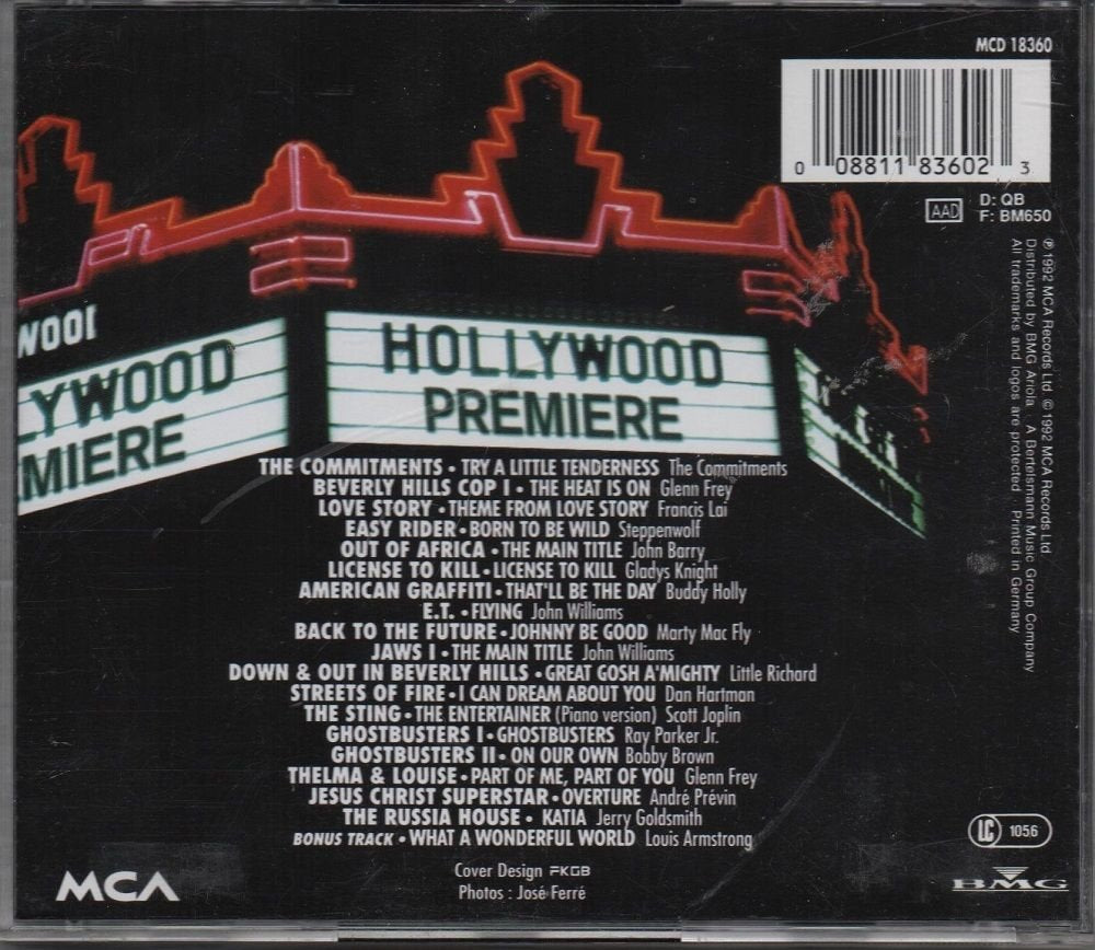 Hollywood Premiere Soundtracks & Musicals