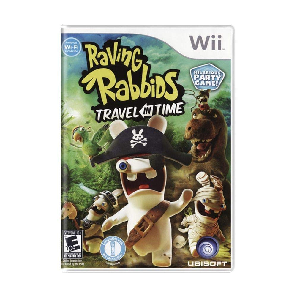 Les lapins crétins voyagent dans le temps - Nintendo Wii game