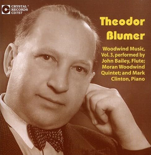 Theodor Blumer: Woodwind Music 3 cd