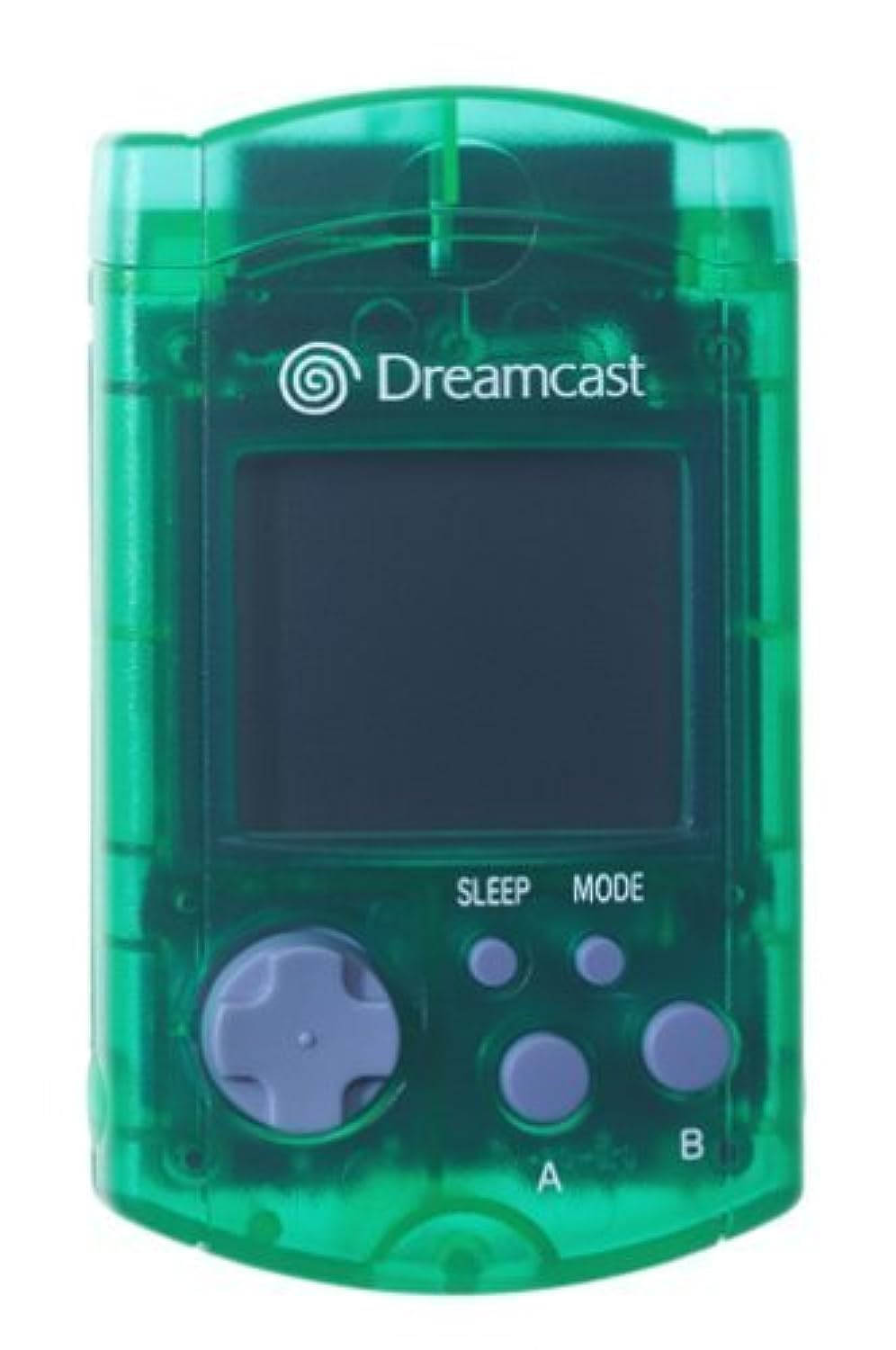 Dreamcast - SEGA Official Crystal Grün VM - Memory Card x6 Older Consoles