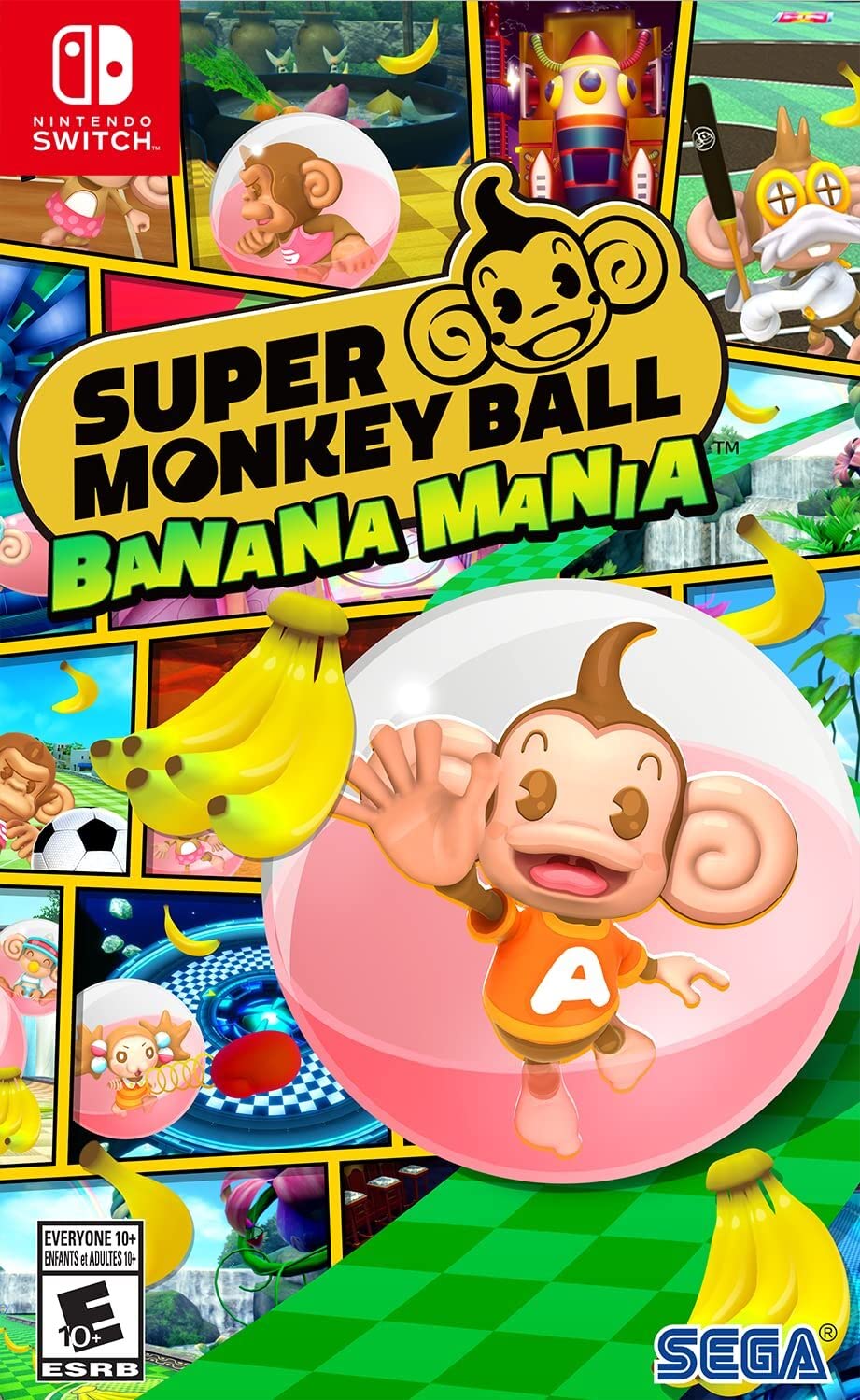 Super Monkey Ball Banana Mania Standard Edition for Nintendo Switch Nintendo Switch