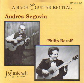 Bach Solo Guitar Recital Classical