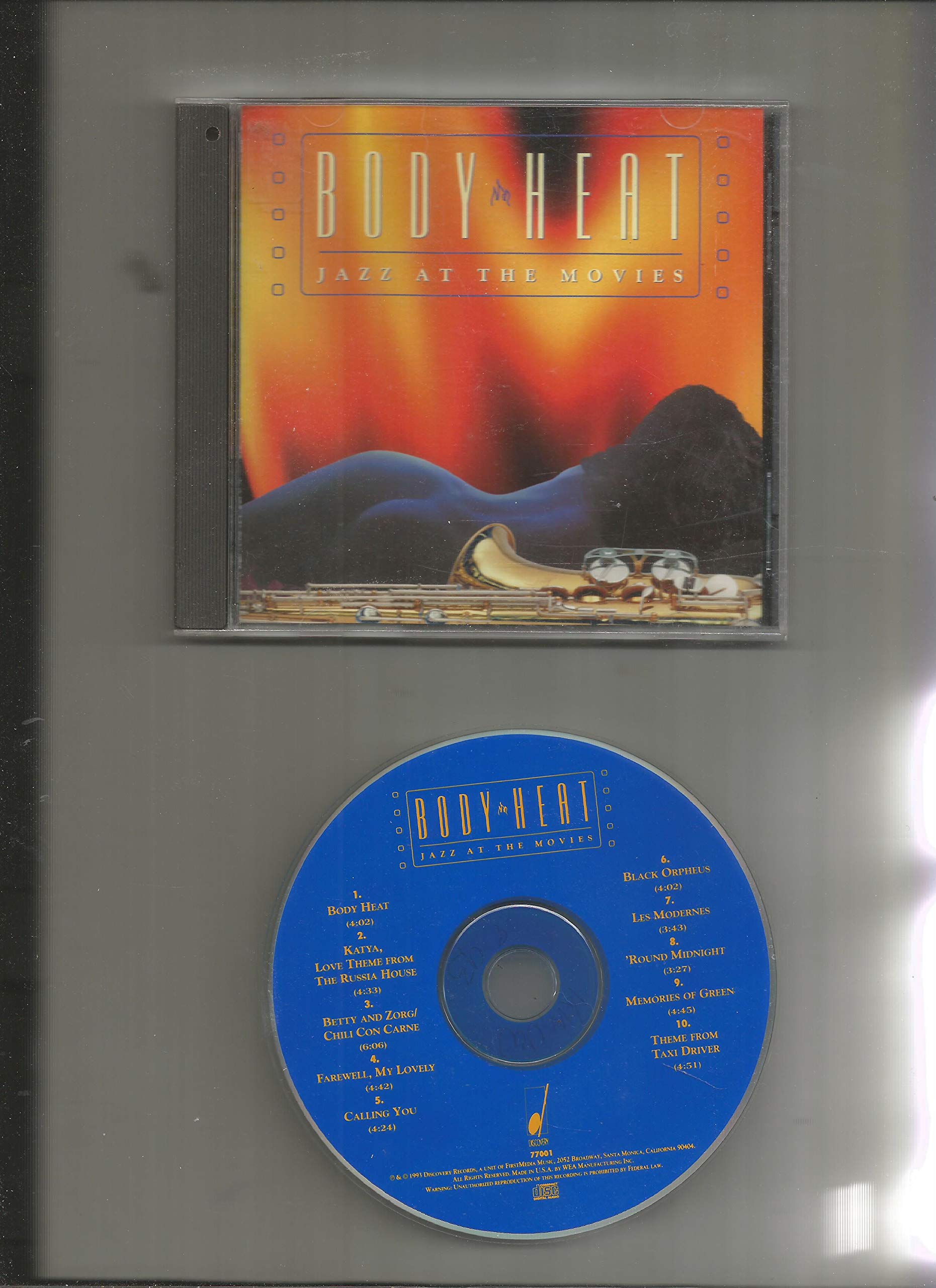 Body Heat,Jazz at the Movies Other music genres