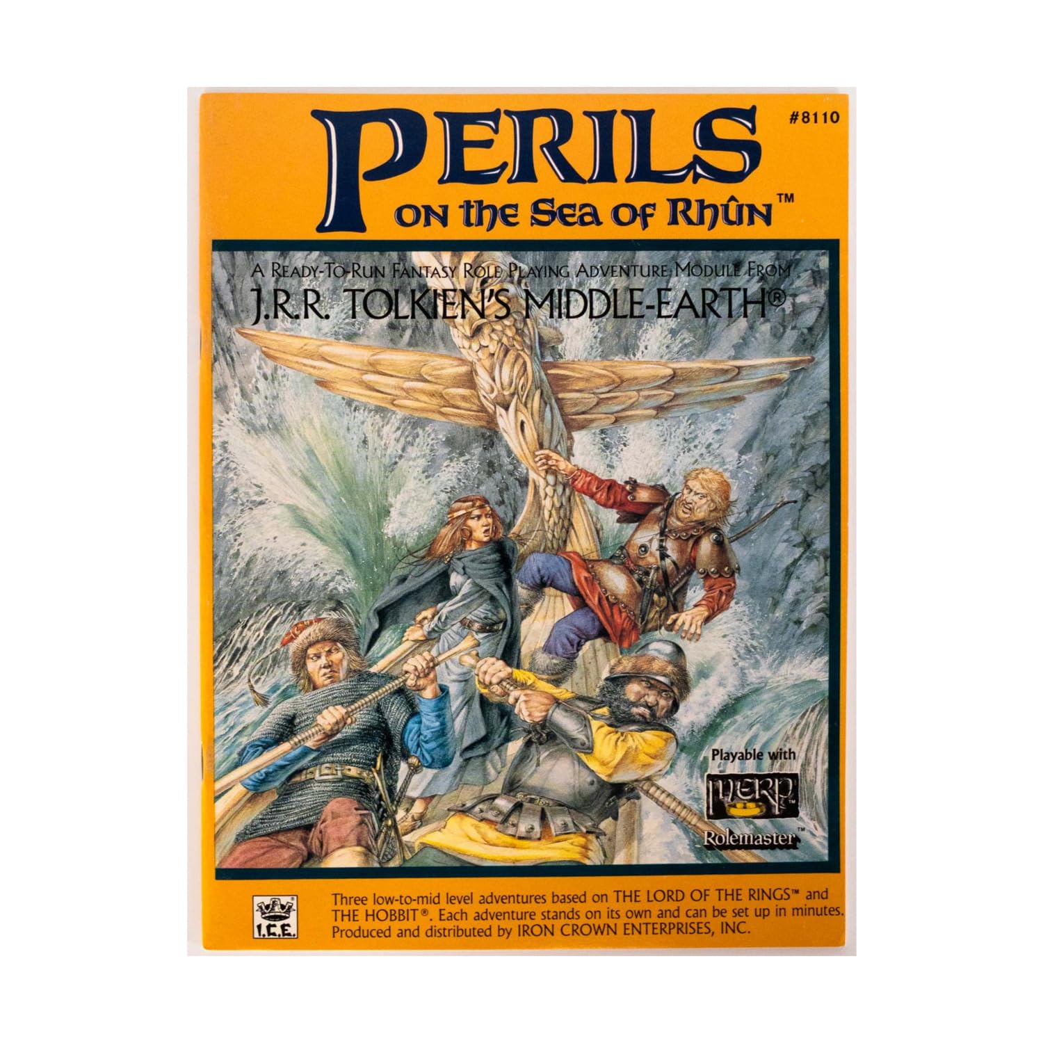 Perils of the Sea of Rhun (Middle Earth Game Supplements, Stock No. 8110) Leisure & Fun