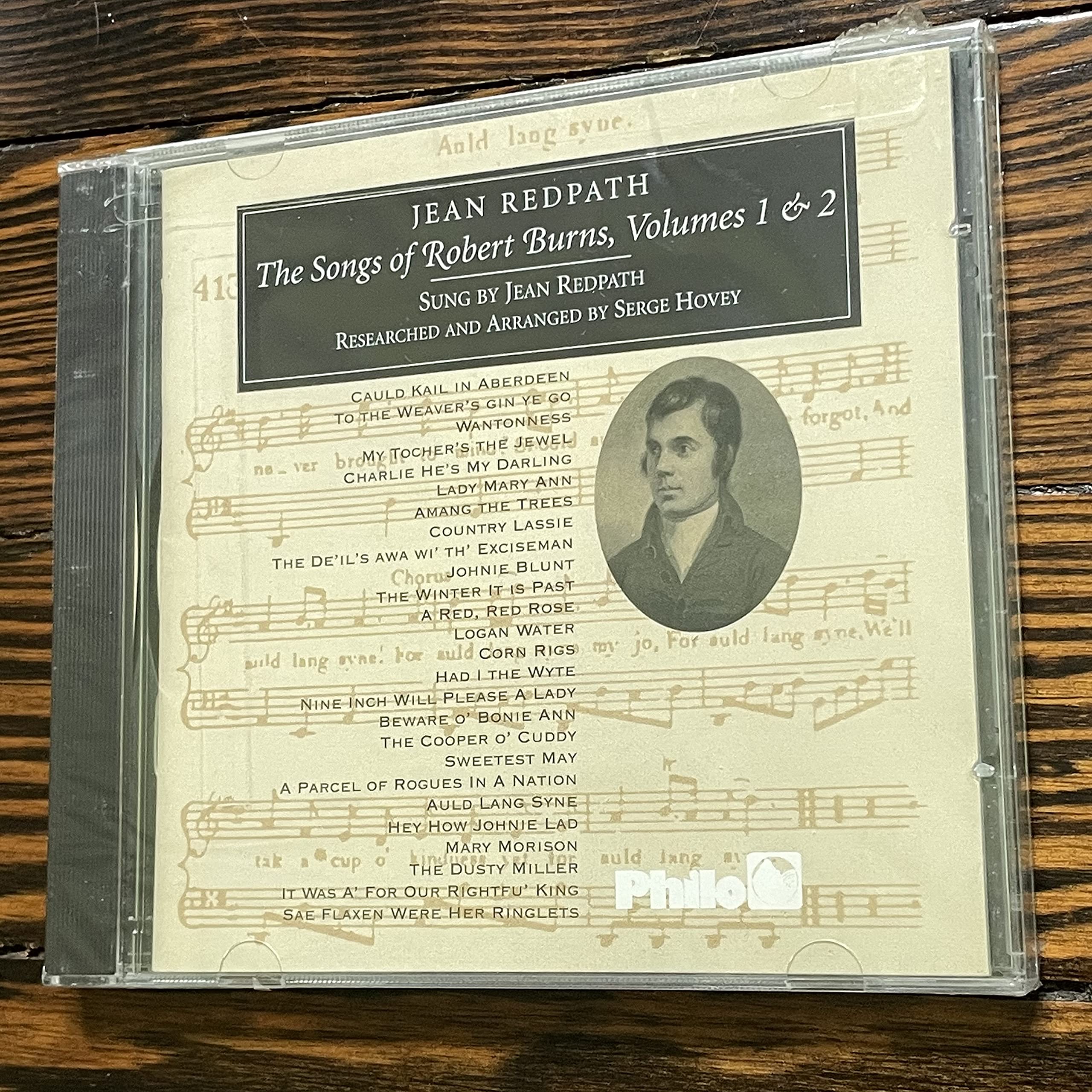 Vol. 1-2-Songs of Robert Bu cd