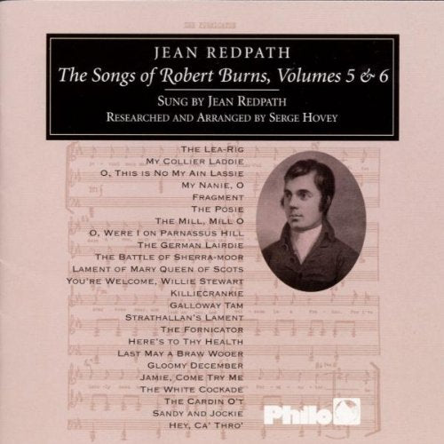 Vol. 5-6-Songs of Robert Bur cd