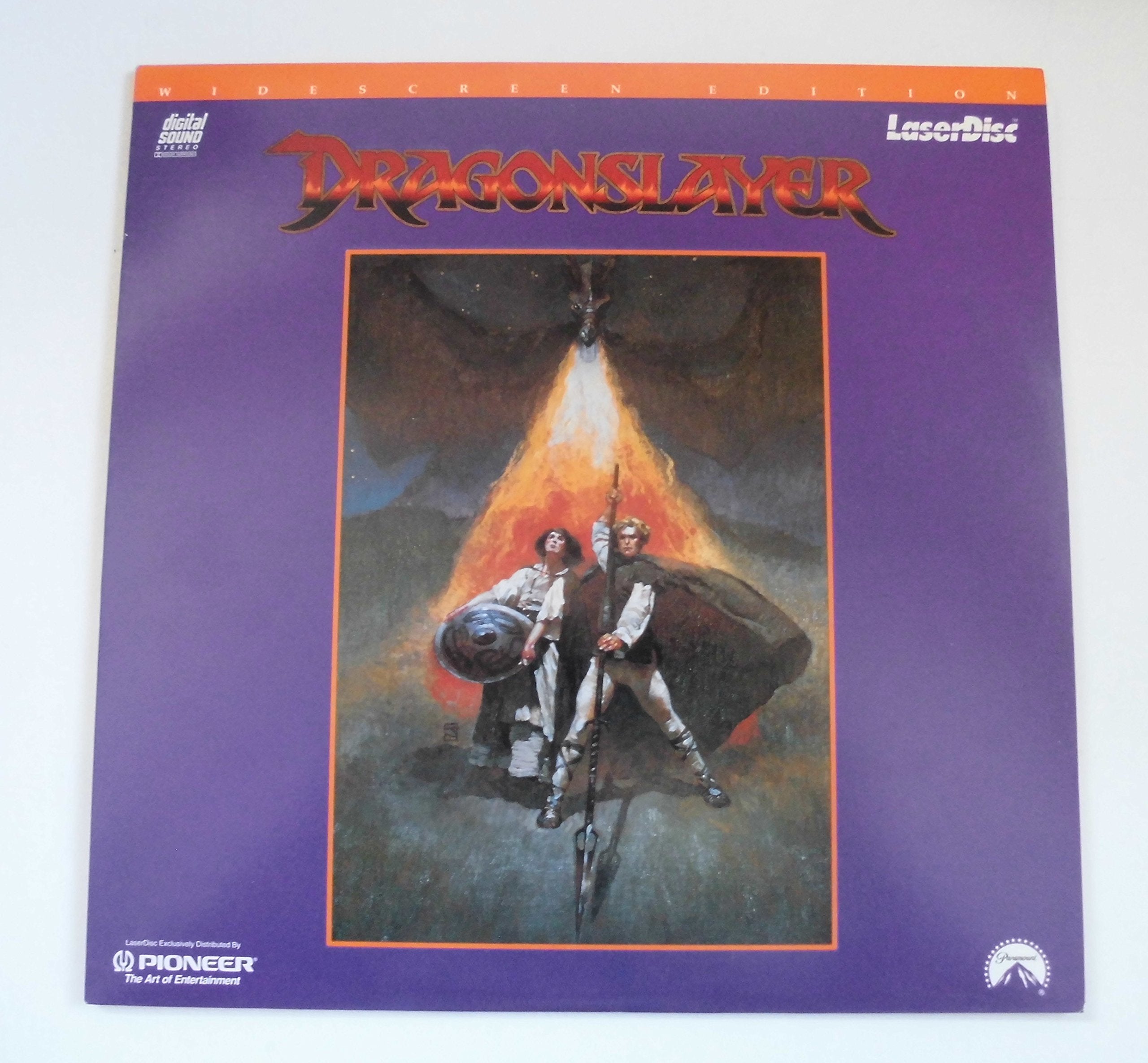 Dragonslayer Der Drachentöter English Laser Disc Film Widescreen Edition Englisch Films