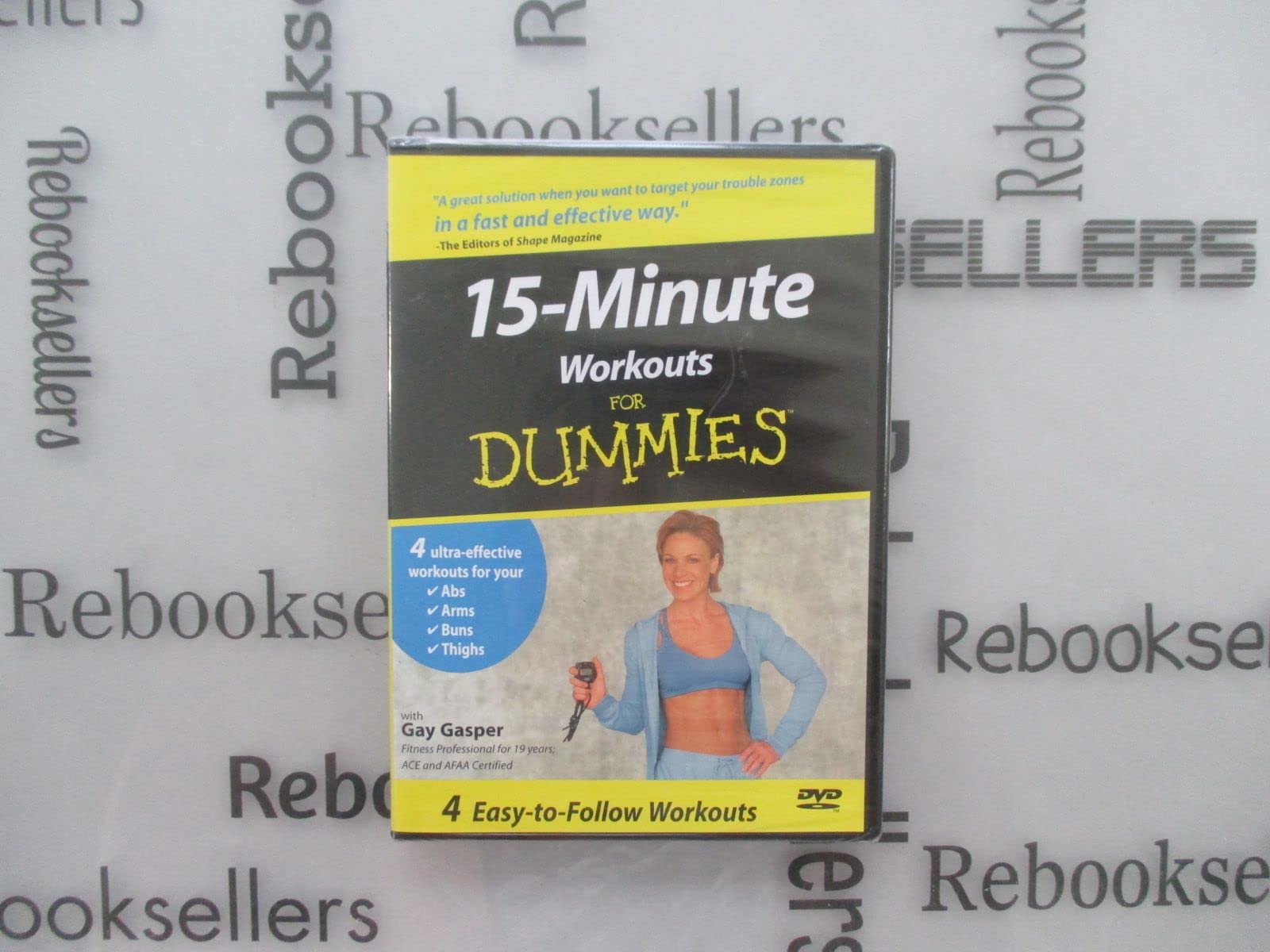 15-Minute Workouts for Dummies (2003) Gay Gasper; Andrea Ambandos (japan import) Films