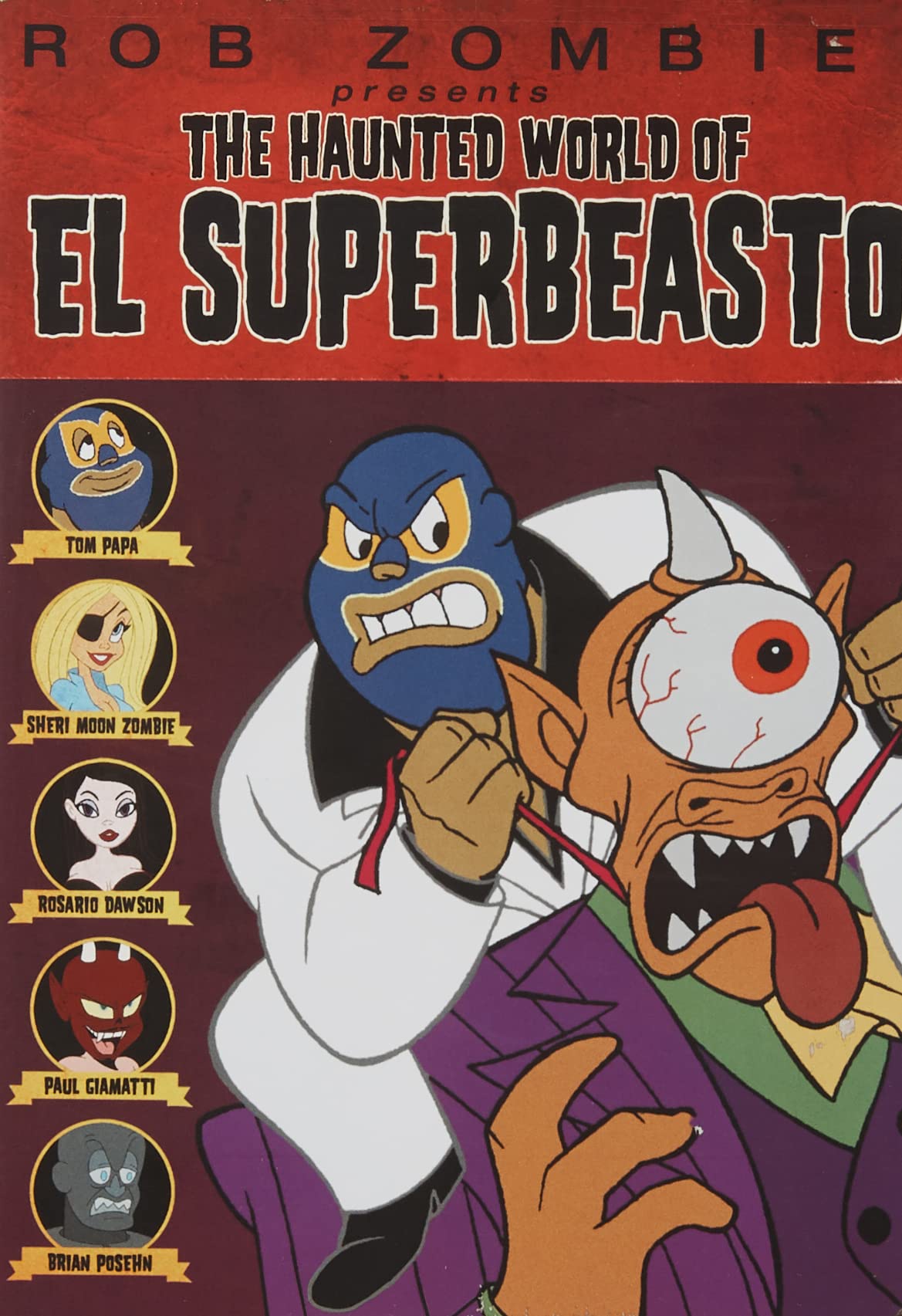 Haunted World of El Superbeasto dvd