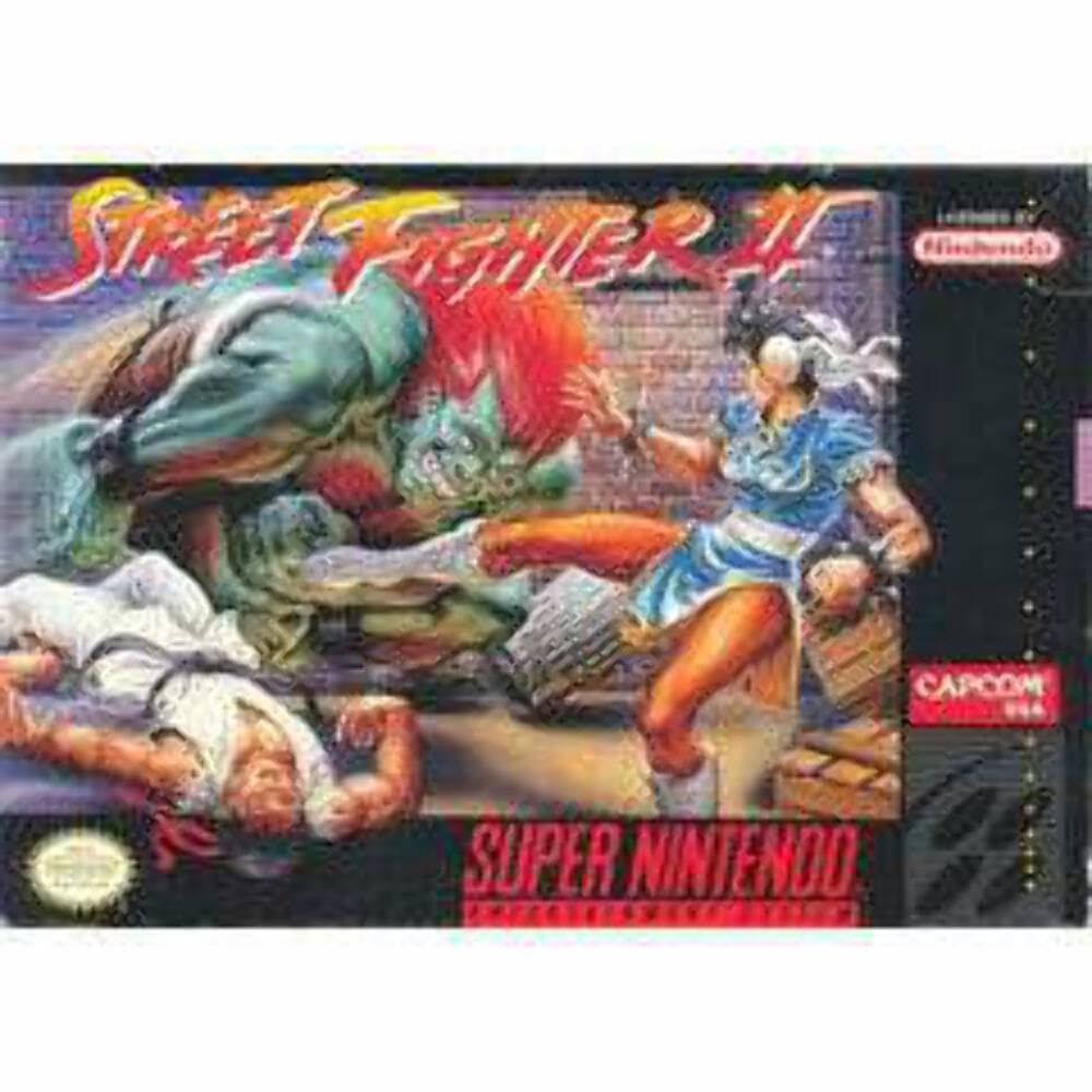 Street Fighter II SNES (US Version) Older Consoles