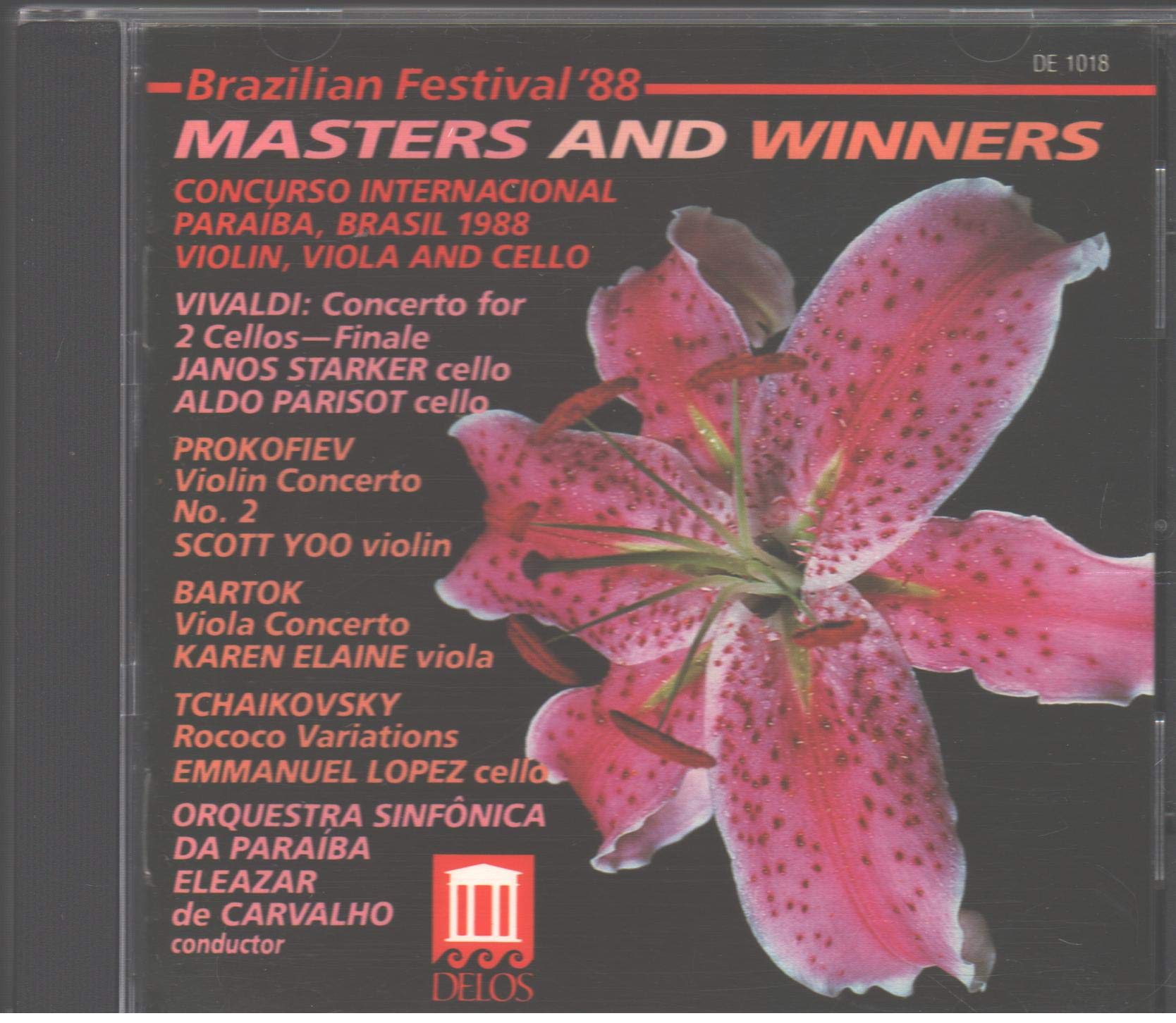 Starker/Parisot/Paraiba Symphony - Masters And Winners - Brazil Festiv Classical
