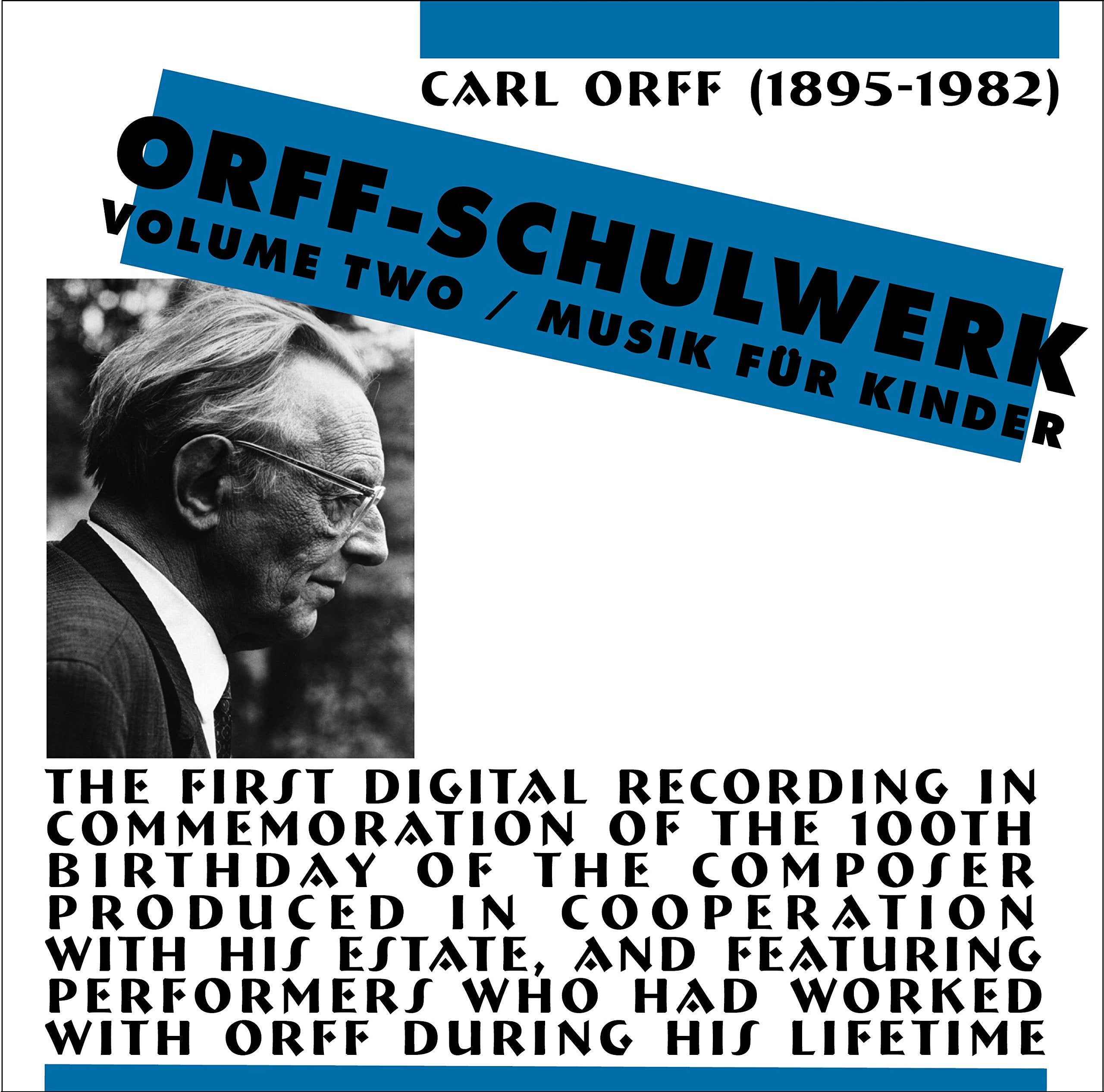 Orff-Schulwerk,Vol. 2: Musik Für Kinder Music for Children