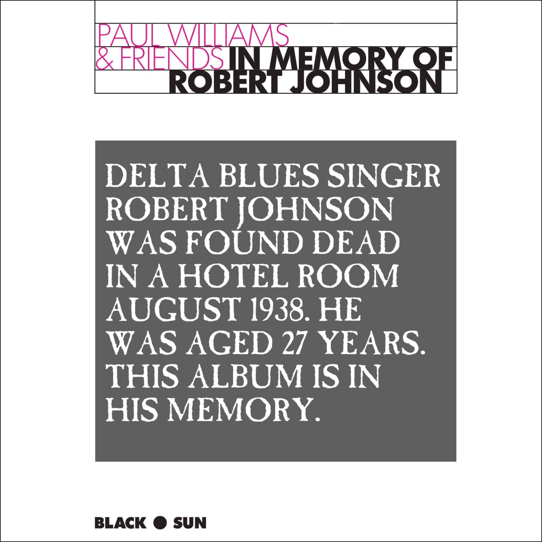 In Memory of Robert Johnson Blues