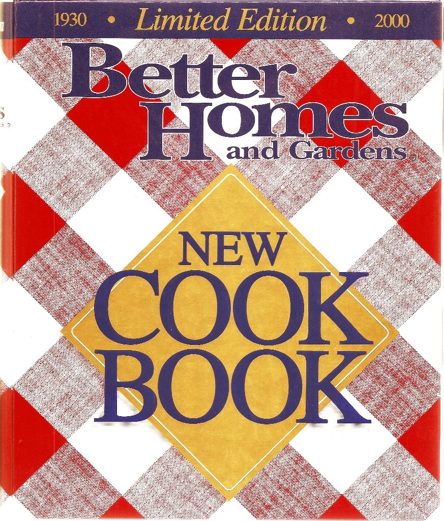 Better Homes and Gardens New Cook Book Cooking & Enjoying