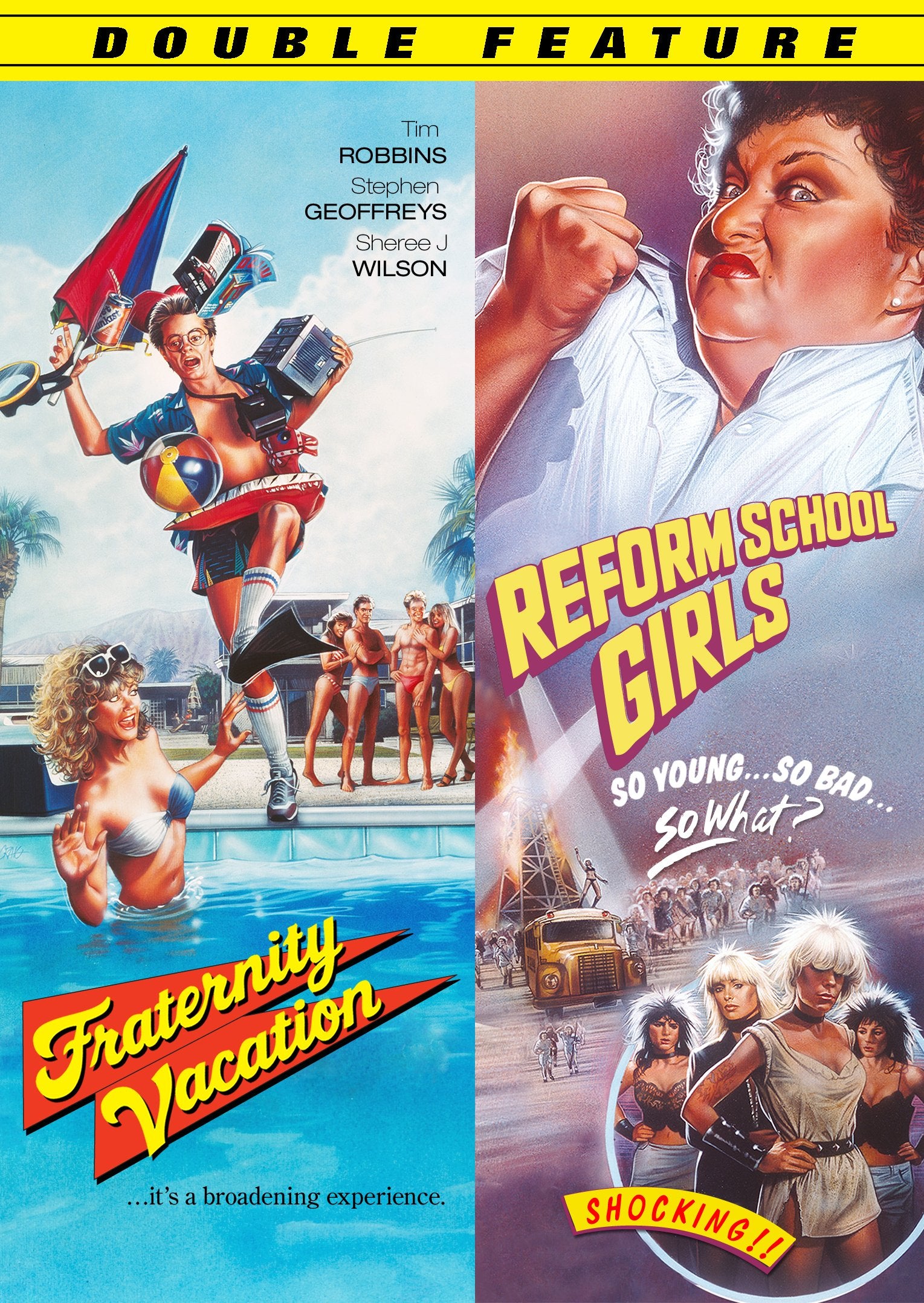 Fraternity Vacation & Reform School Girls (2pc) Films
