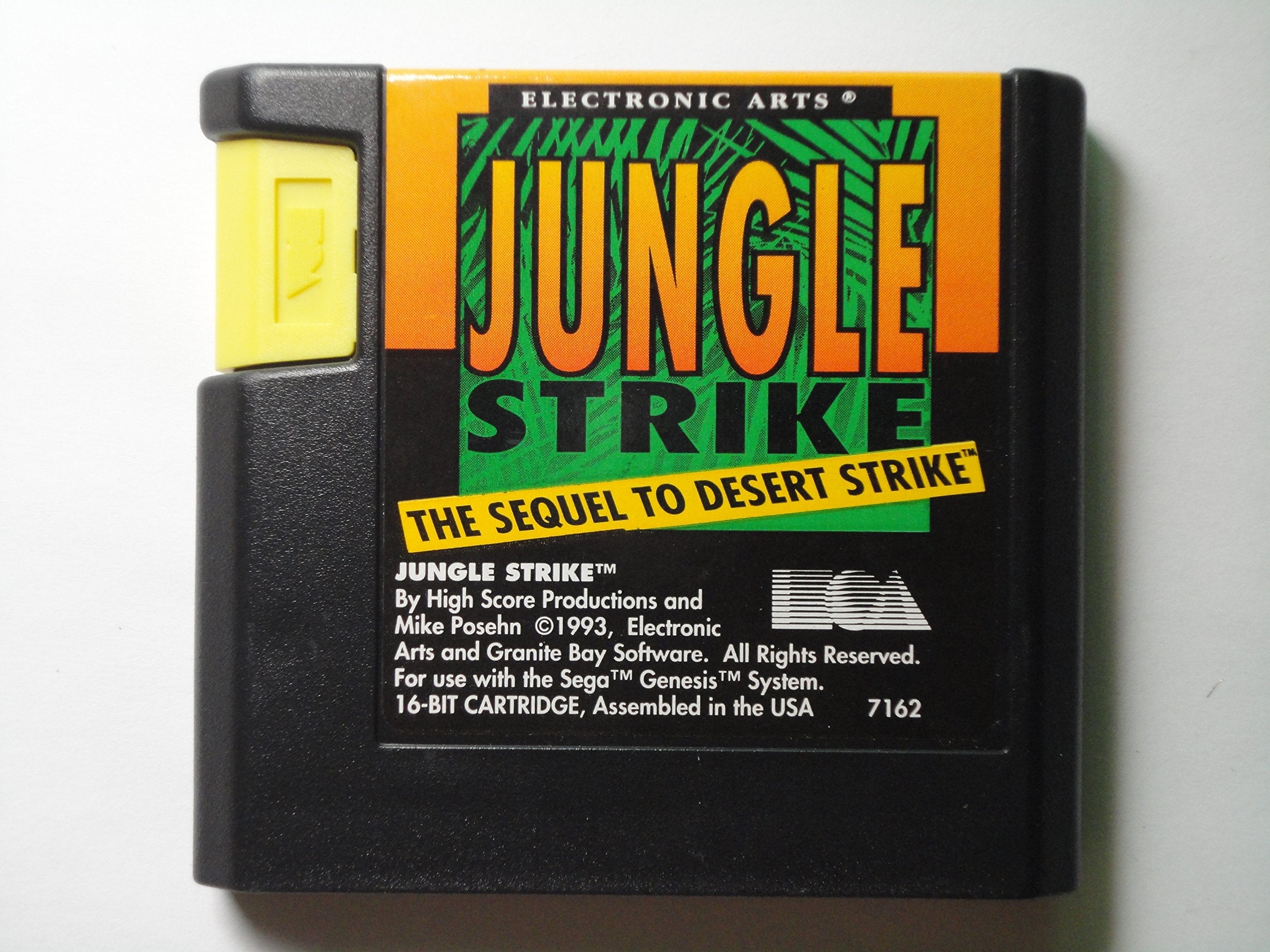 Jungle Strike - The Sequel to Desert Strike - SEGA Mega Drive Older Consoles