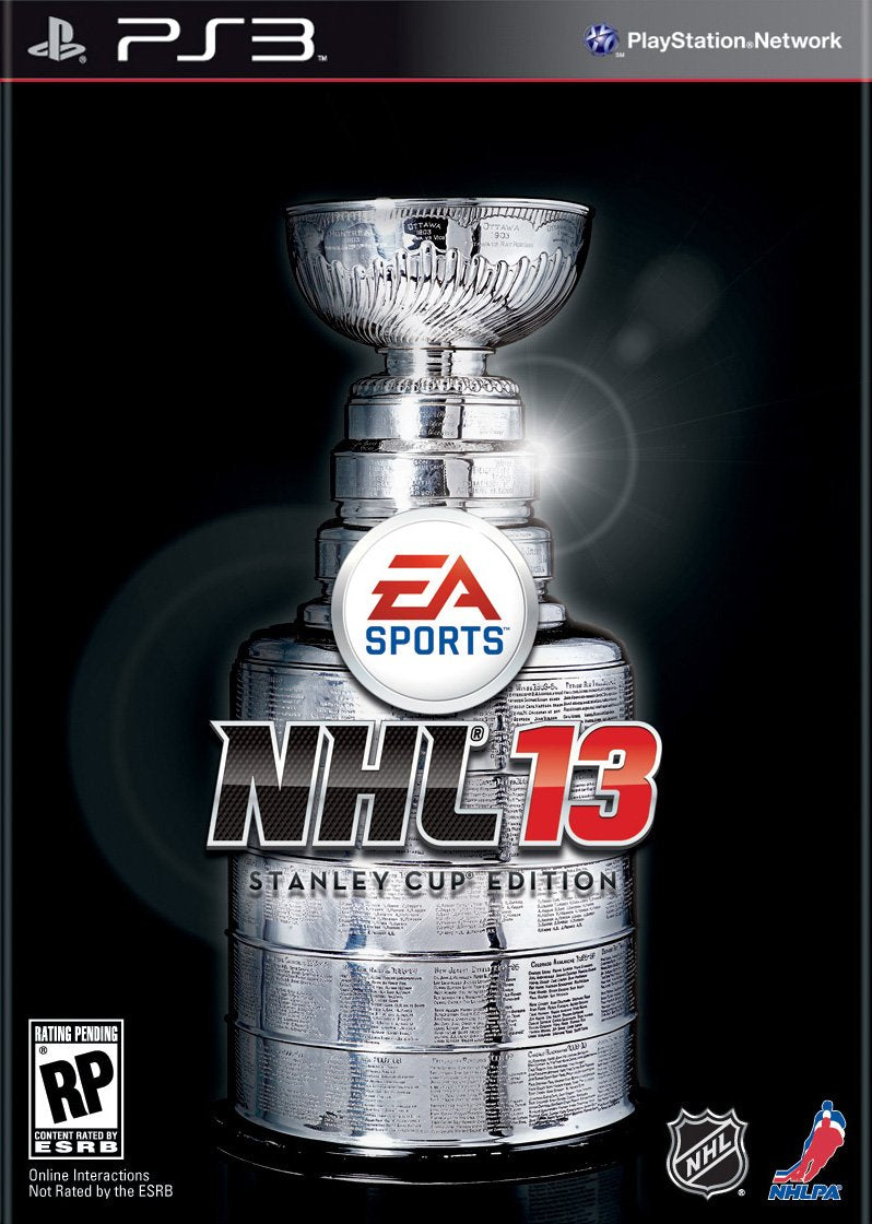 NHL 13 Stanley Cup Collectors Edition-Nla game