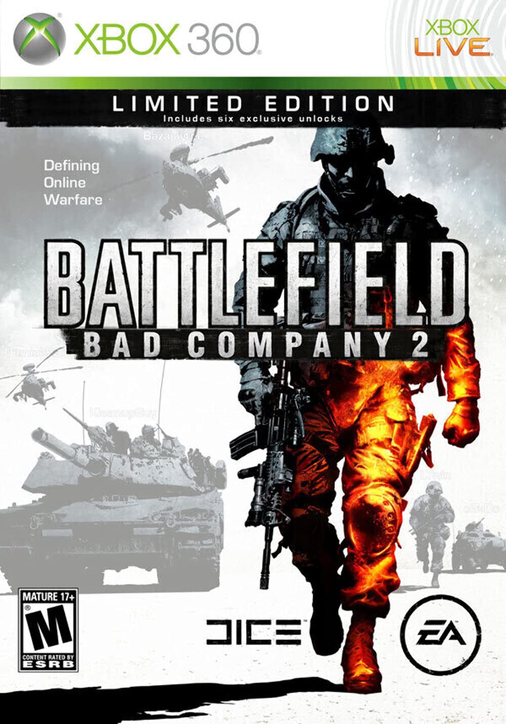 Battlefield Bad Company 2 - Xbox 360 - Limited Edition Older Consoles