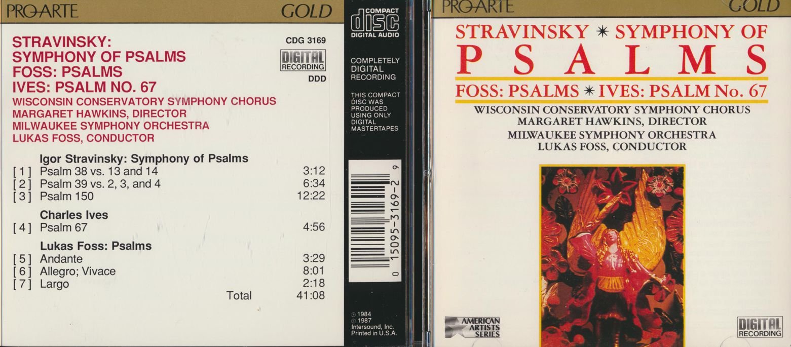 Symphony of Psalms, Psalms, Psalm No. 67 Music