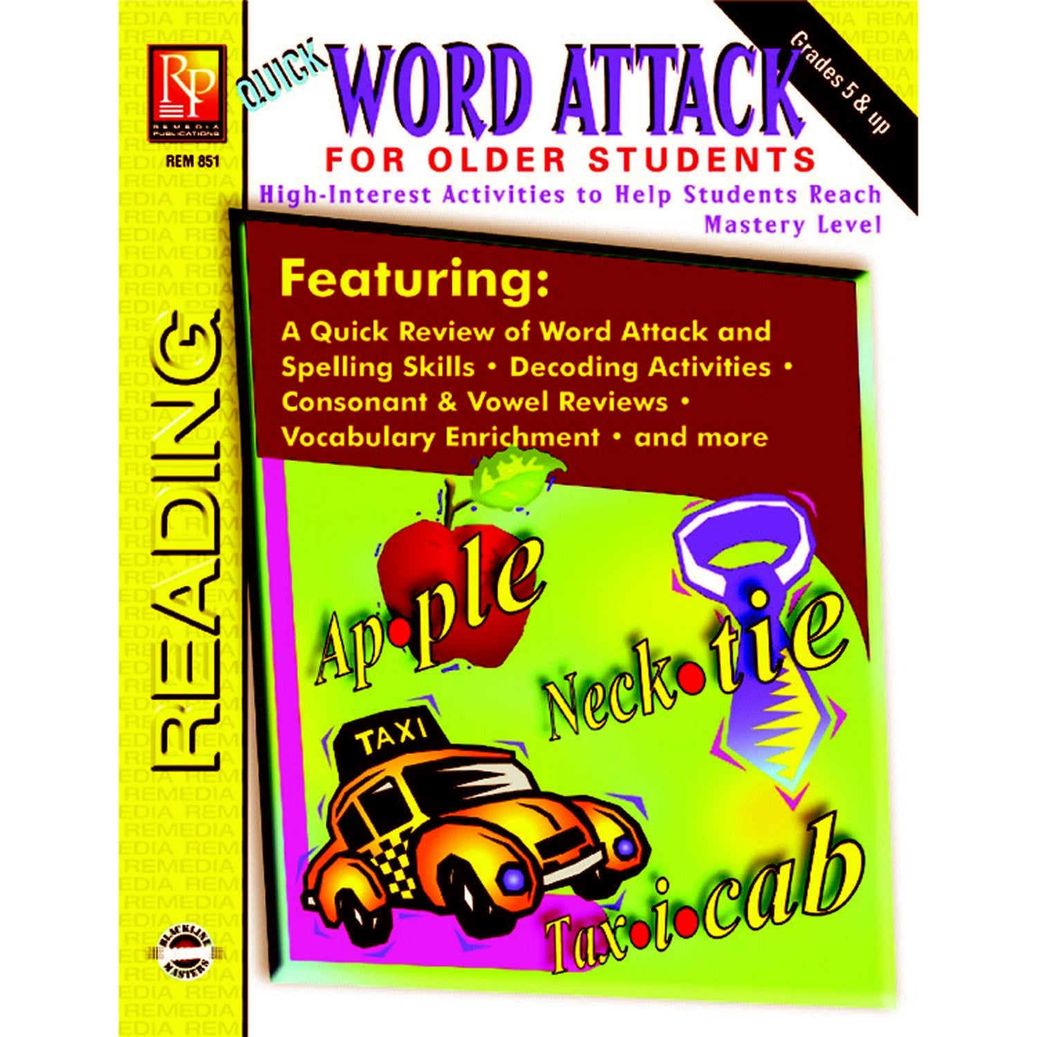 Quick Word Attack for Older Students: High-Interest Activities to Help Students Reach Mastery Level (Reading) Books
