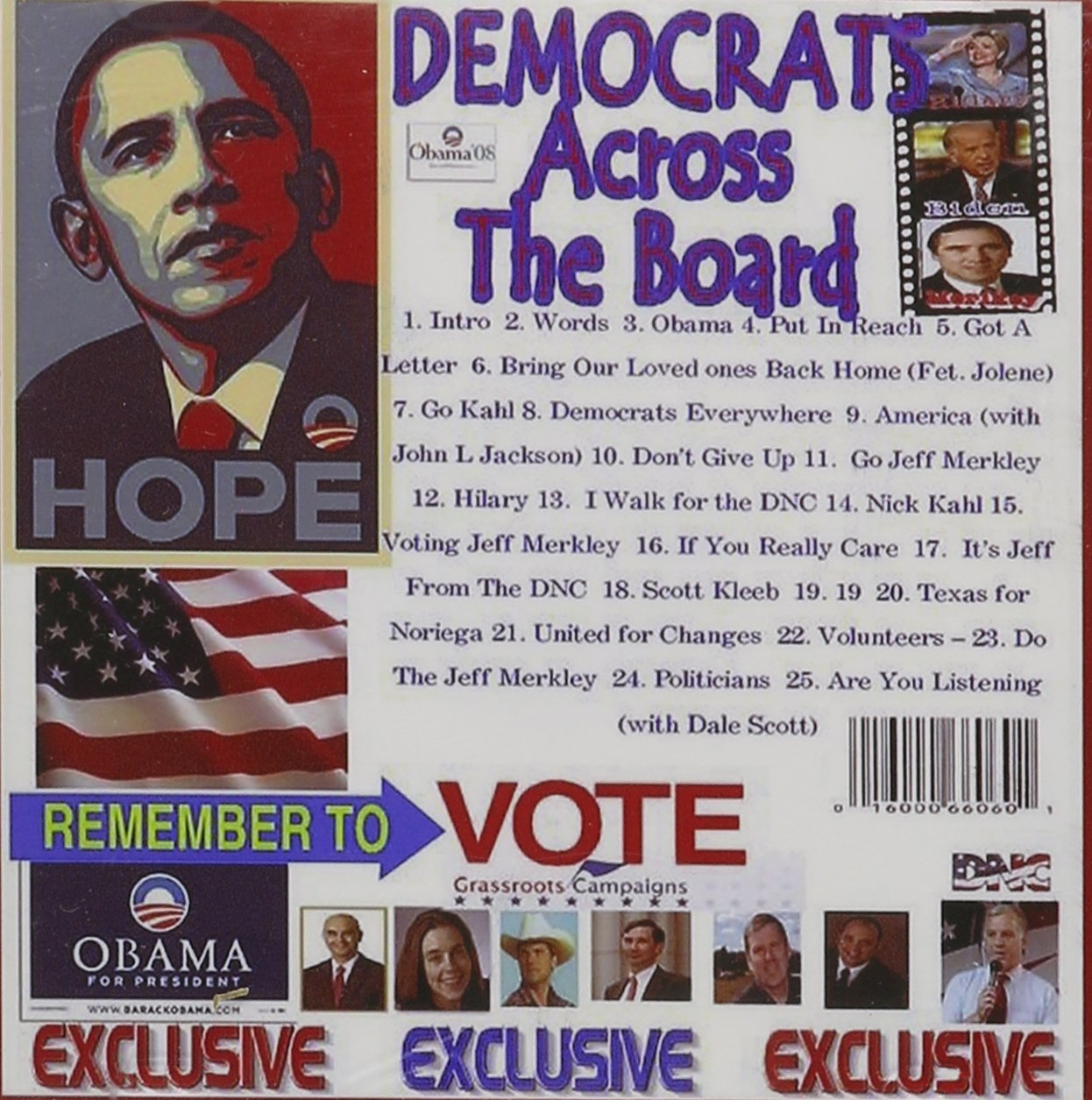 Product Image: Democrats Across the Board