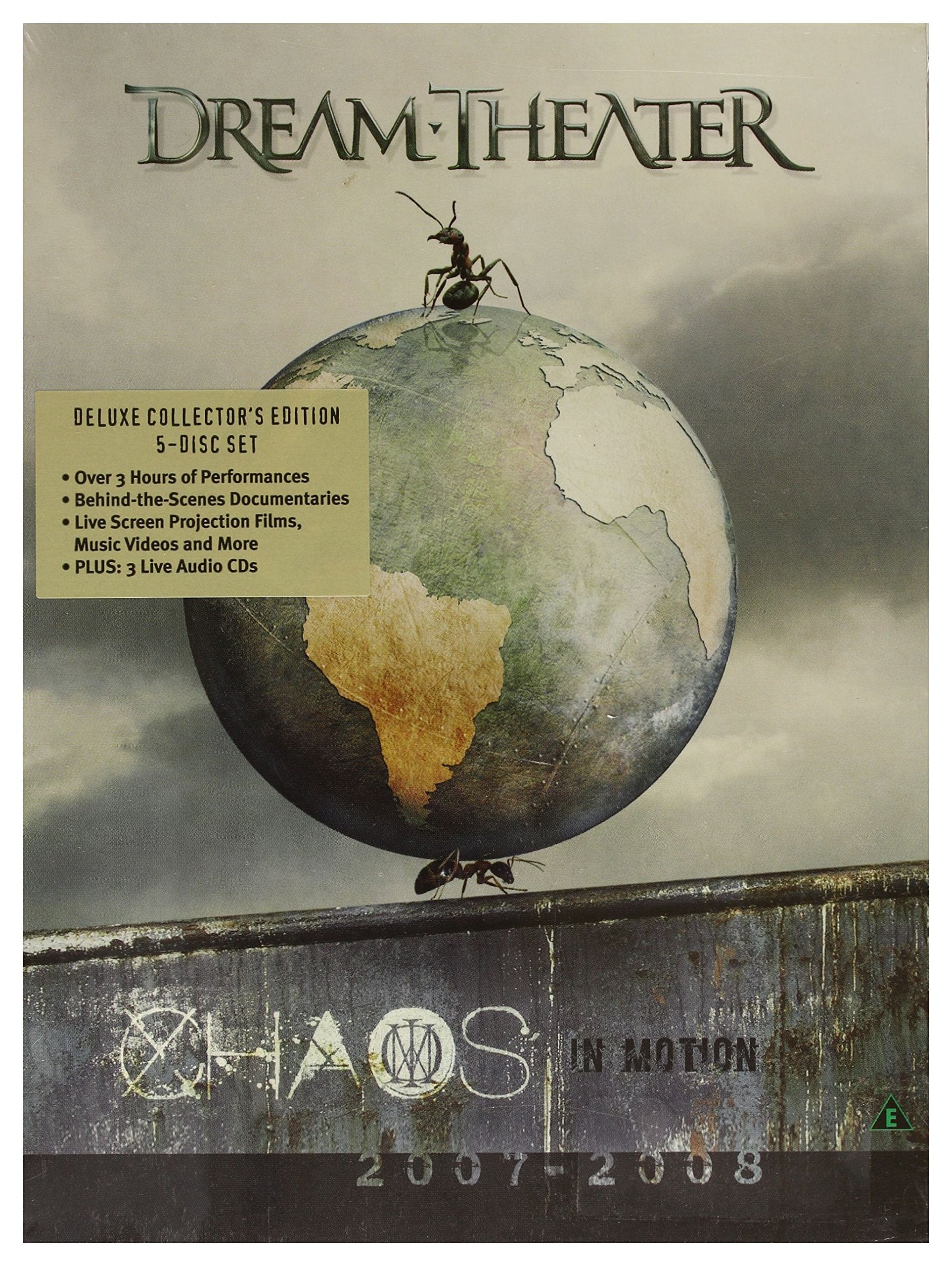 Dream Theater - Chaos in Motion (Deluxe Collector's Edition) (2 DVD / 3 CD) Metal & Hardrock