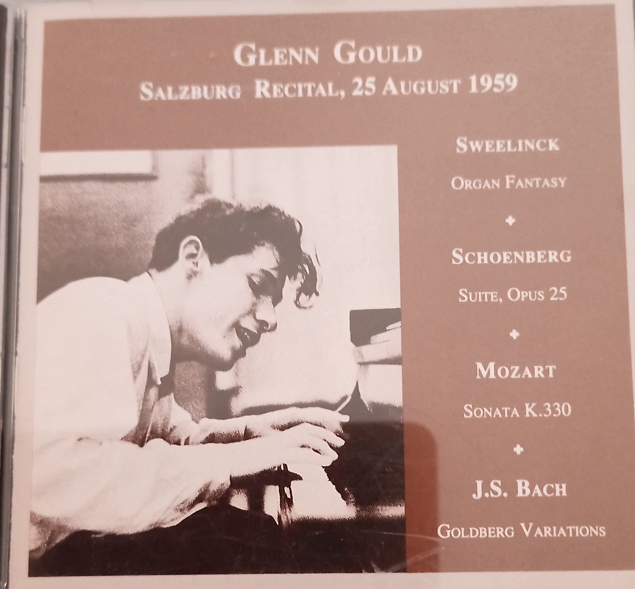 Glenn Gould Salzburg Recitial 25 August 1959 Music