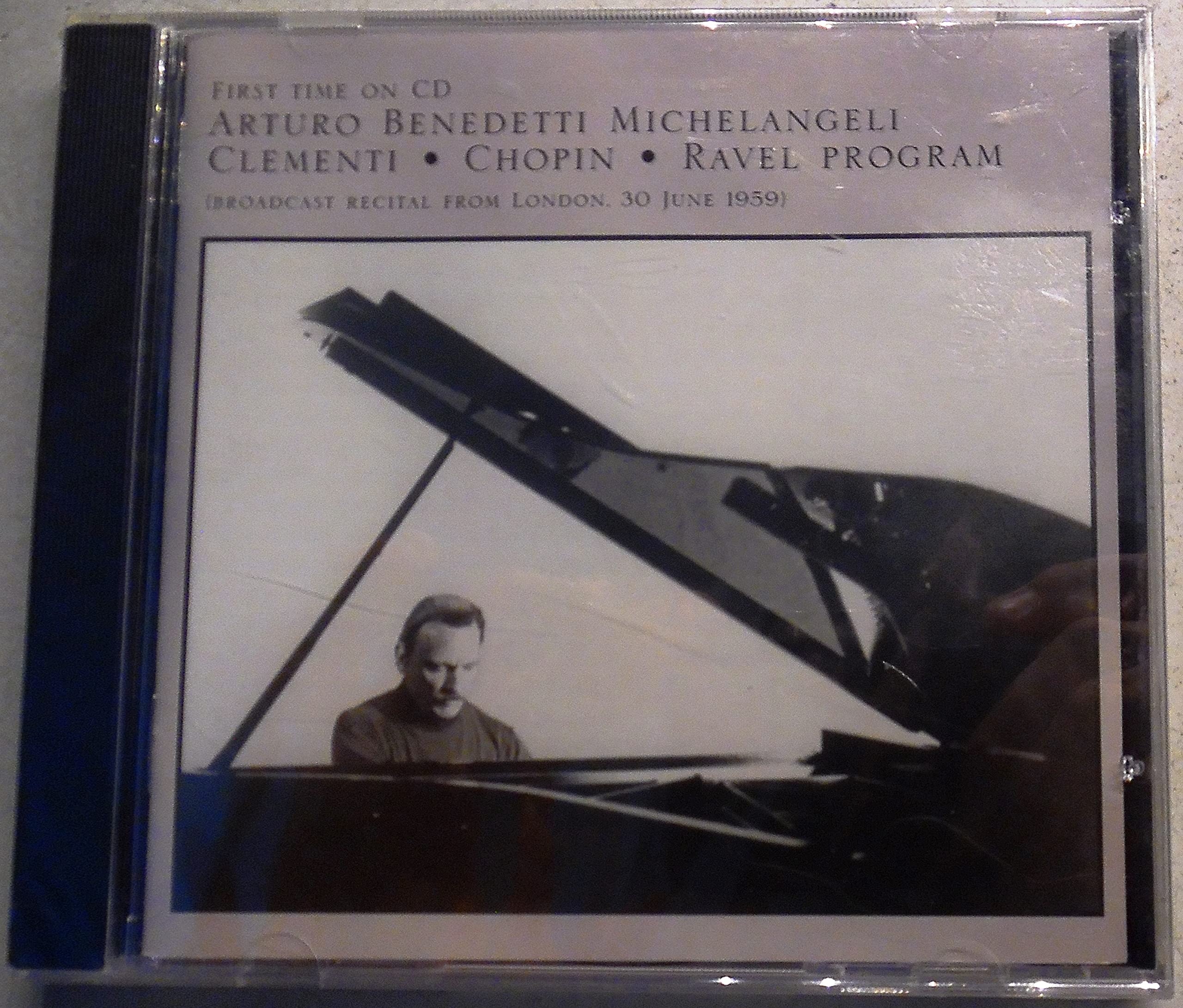 Michelangeli in London (1959) Classical