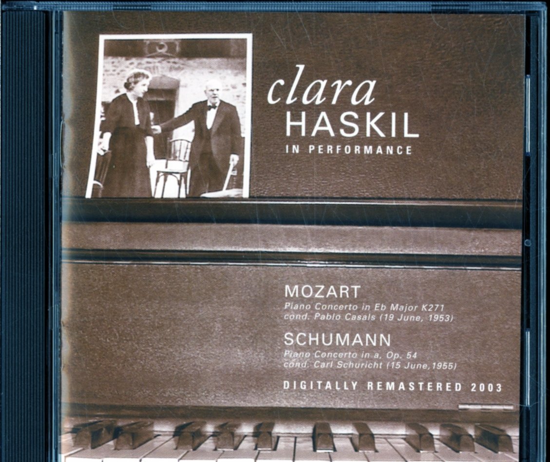 Clara Haskil En Concert - Mozart : Concerto N°9 Jeune-Homme K271 - Schumann : Concerto Op. 54 cd