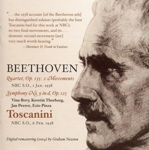 Beethoven : Quartet, 135, Symphony No. 9 in d, OP. 125 cd