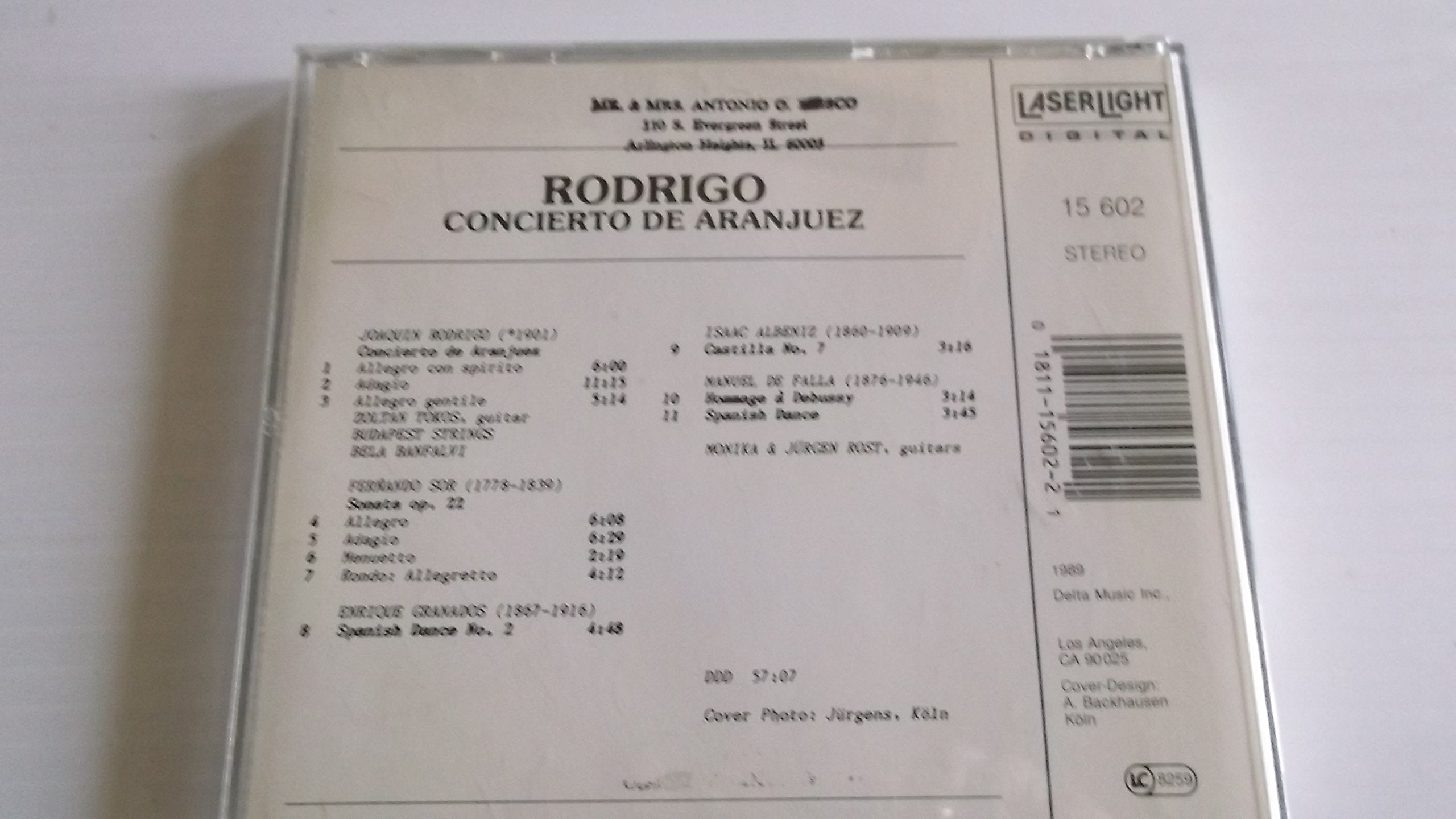 Concierto De Aranjuez / Spanish Guitar Music Classical