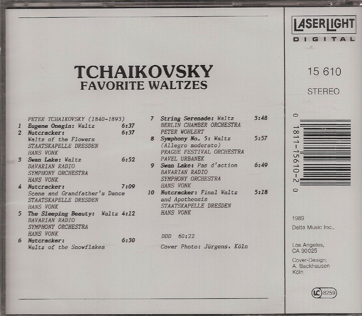 Classical Favorites 5: Tchaikovsky Favorite Waltz Classical