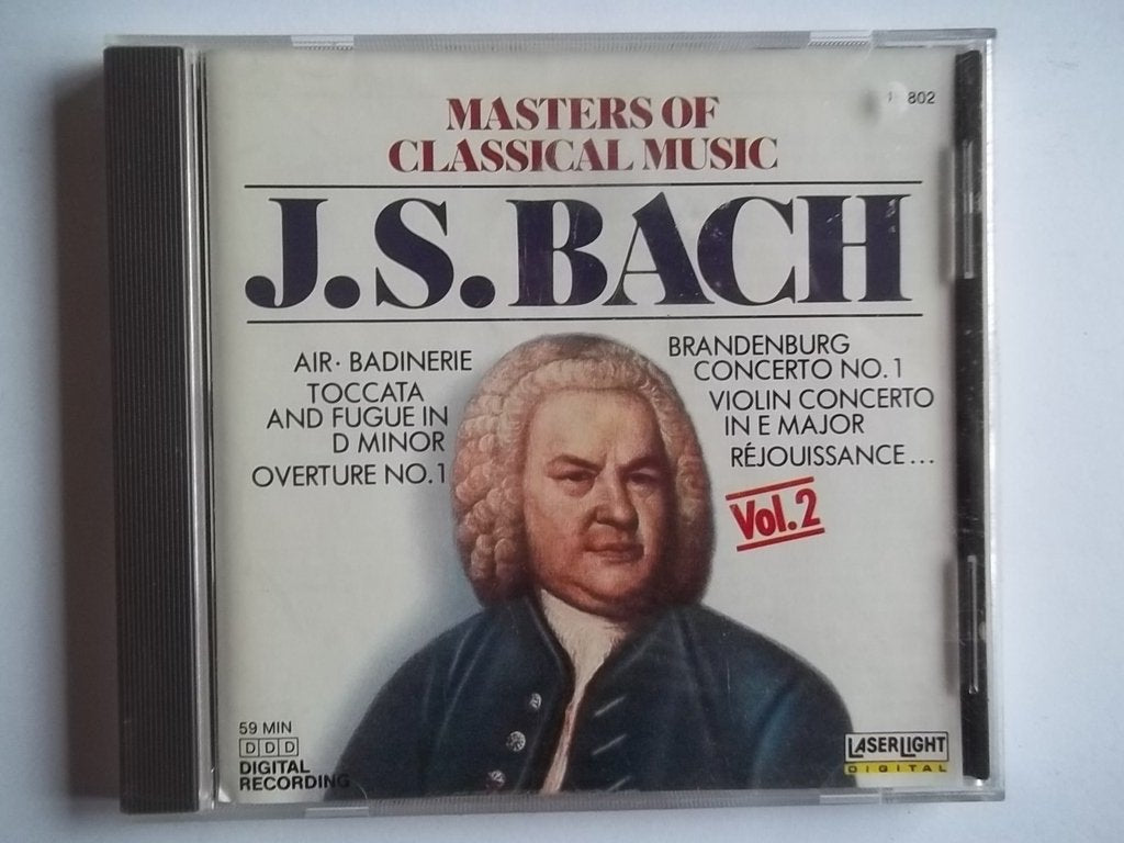Masters Of Classical Music: J.S. Bach Classical