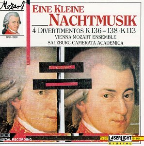 Mozart:Eine Klein Nachtmusik 4 Divert Classical