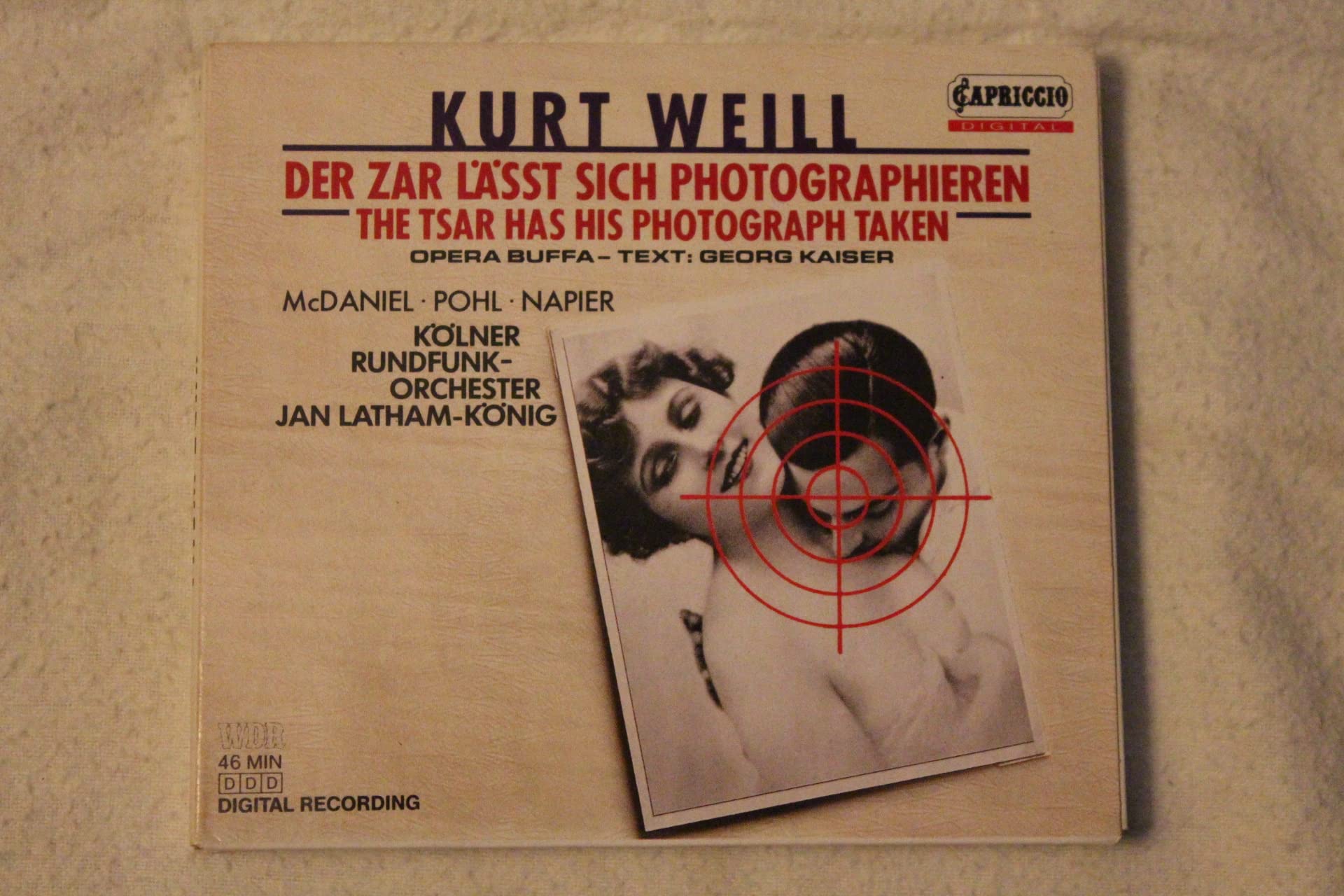 Weill: Der Zar läßt sich photographieren (Gesamtaufnahme) Classical