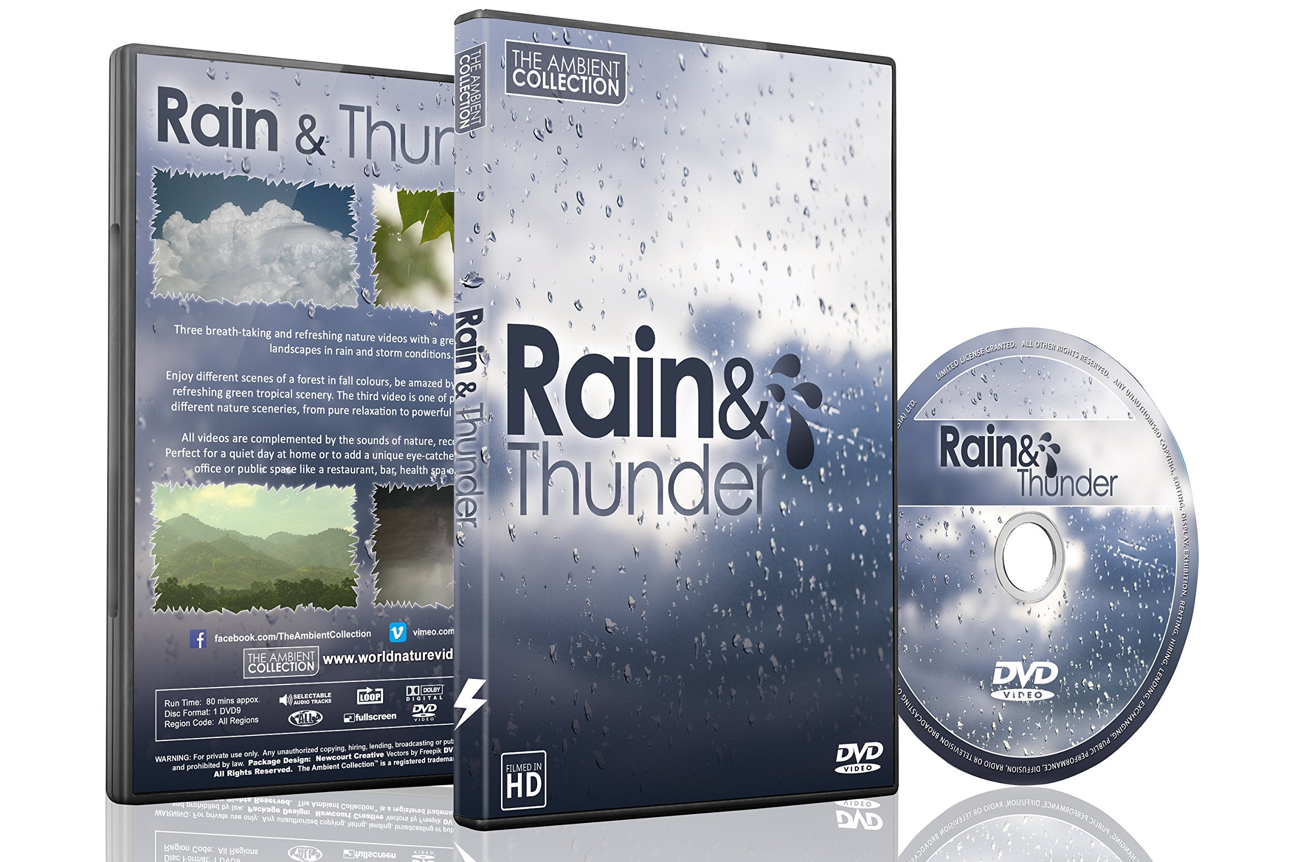 Natur DVD – Regen und Gewitter – Mit Natur- und Donnergeräuschen zur Entspannung Films
