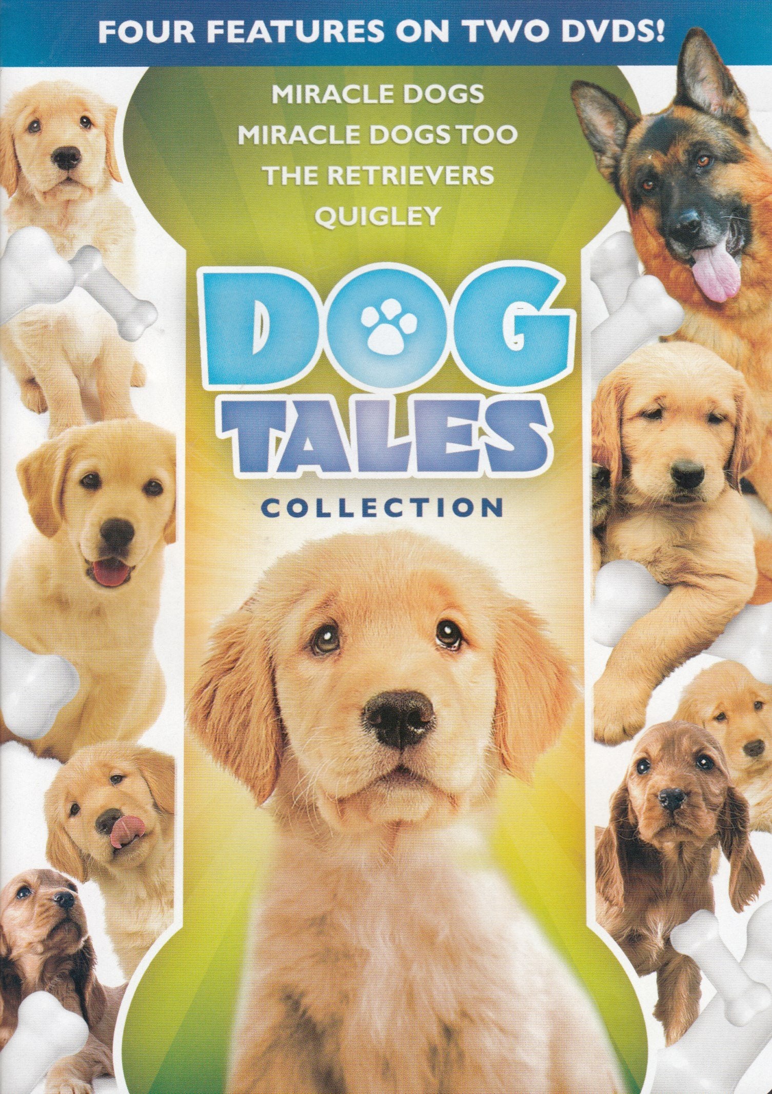 Dog Tales Collection (Miracle Dogs, Miracle Dogs Too, The Retrievers, Quigley) Movies