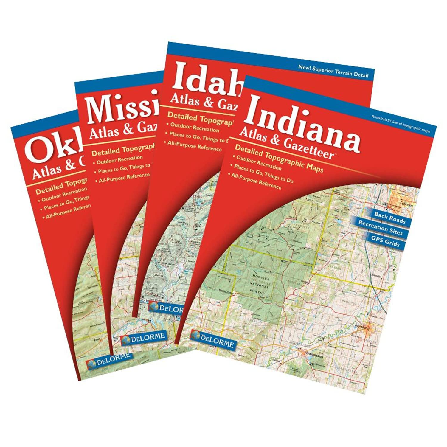 Colorado Atlas & Gazetteer (Delorme Atlas & Gazetteer) Reference Books