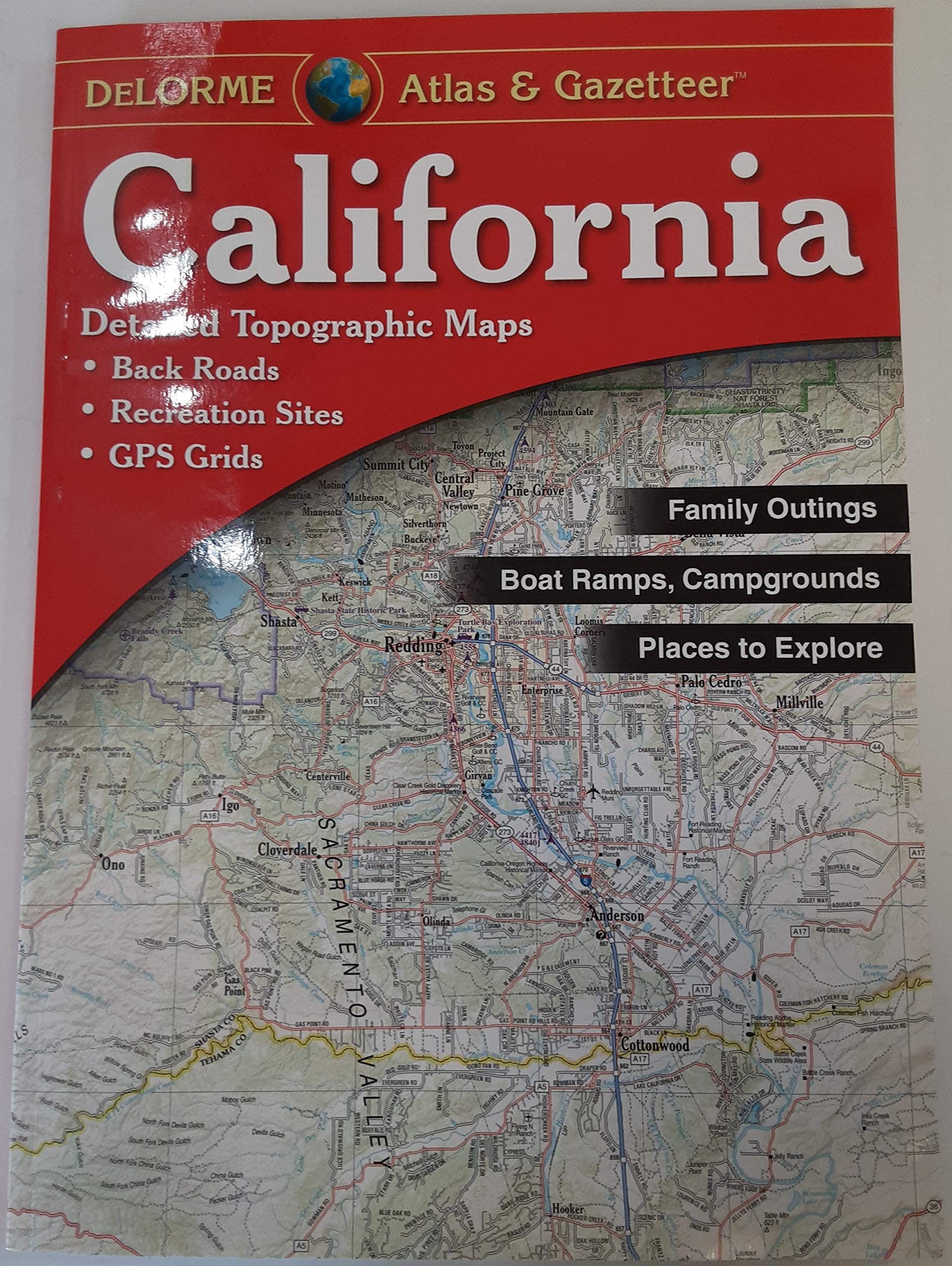 Delorme California Atlas & Gazetteer (Delorme Atlas & Gazetteer) Leisure, Home & Garden